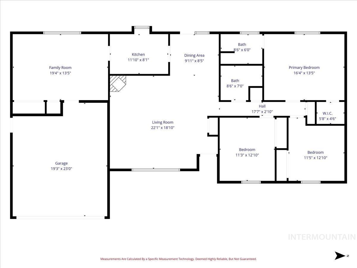 95 S Andrew St., Nampa, Idaho 83651-2462, 3 Bedrooms, 2 Bathrooms, Residential For Sale, Price $349,000,MLS 98983464