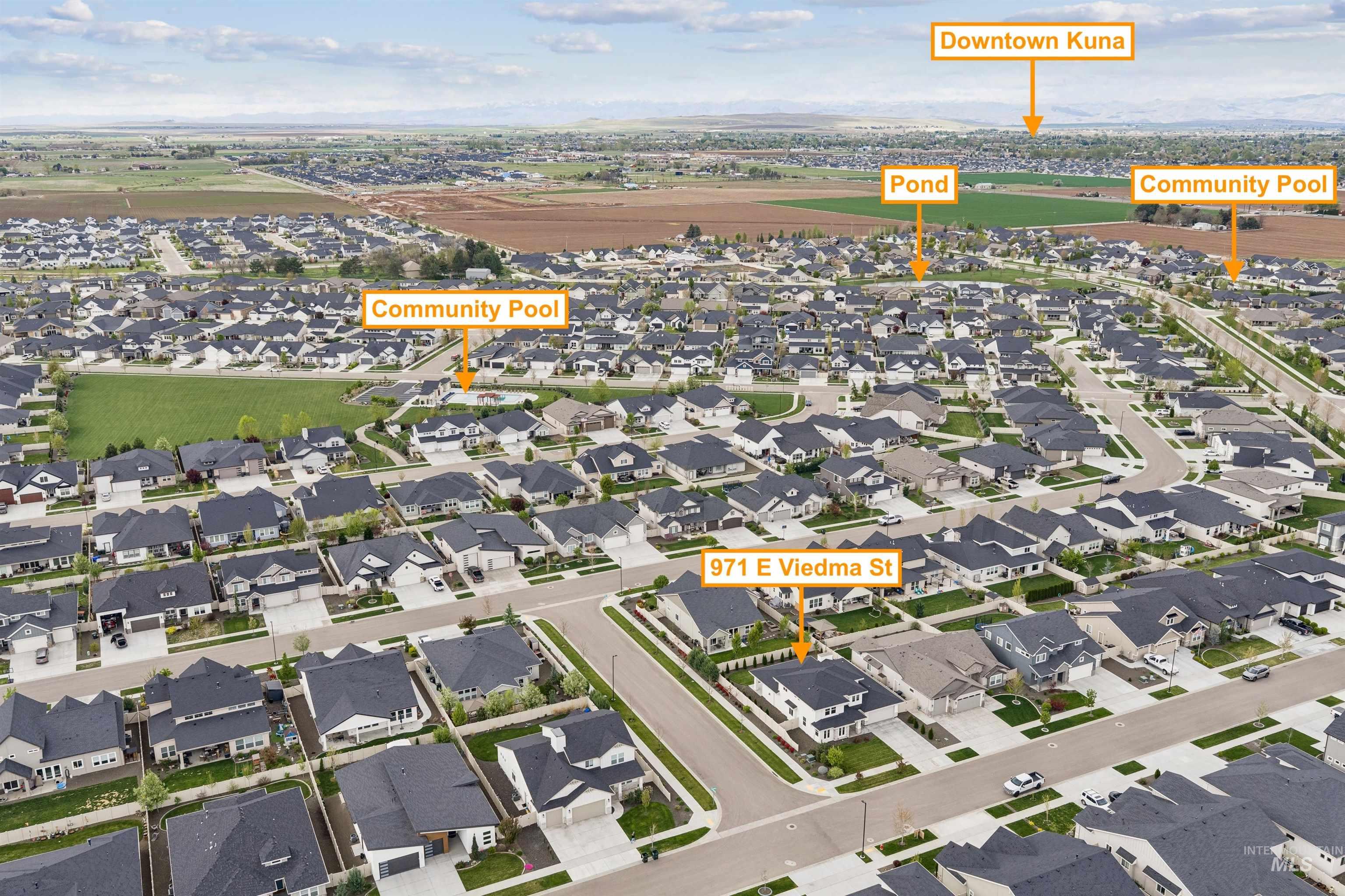 971 E Viedma St, Kuna, Idaho 83634, 5 Bedrooms, 2.5 Bathrooms, Residential For Sale, Price $739,990,MLS 98983503