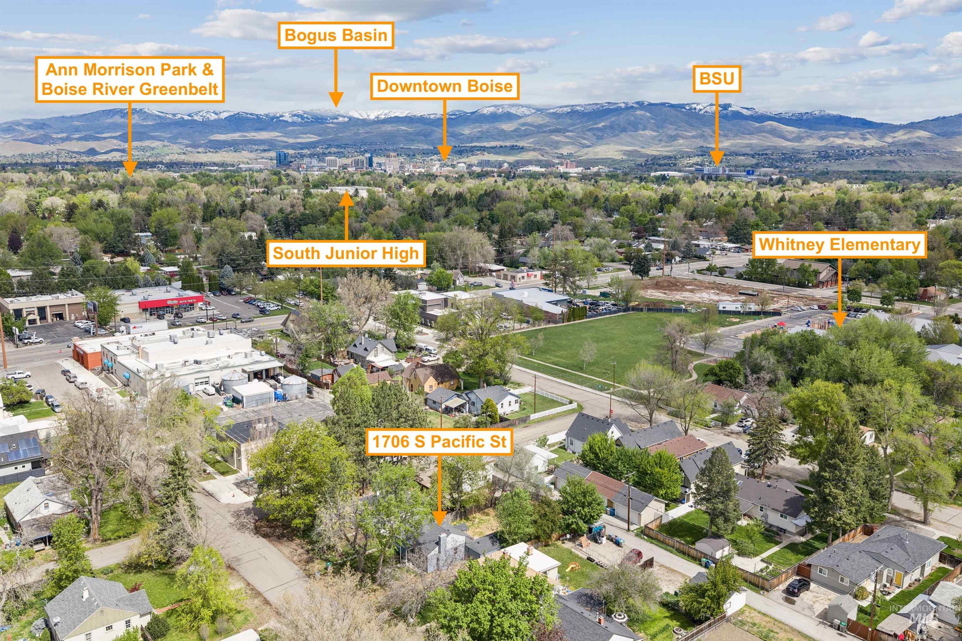 1706 S Pacific St, Boise, Idaho 83705, 2 Bedrooms, 1 Bathroom, Residential For Sale, Price $325,000, 98983535