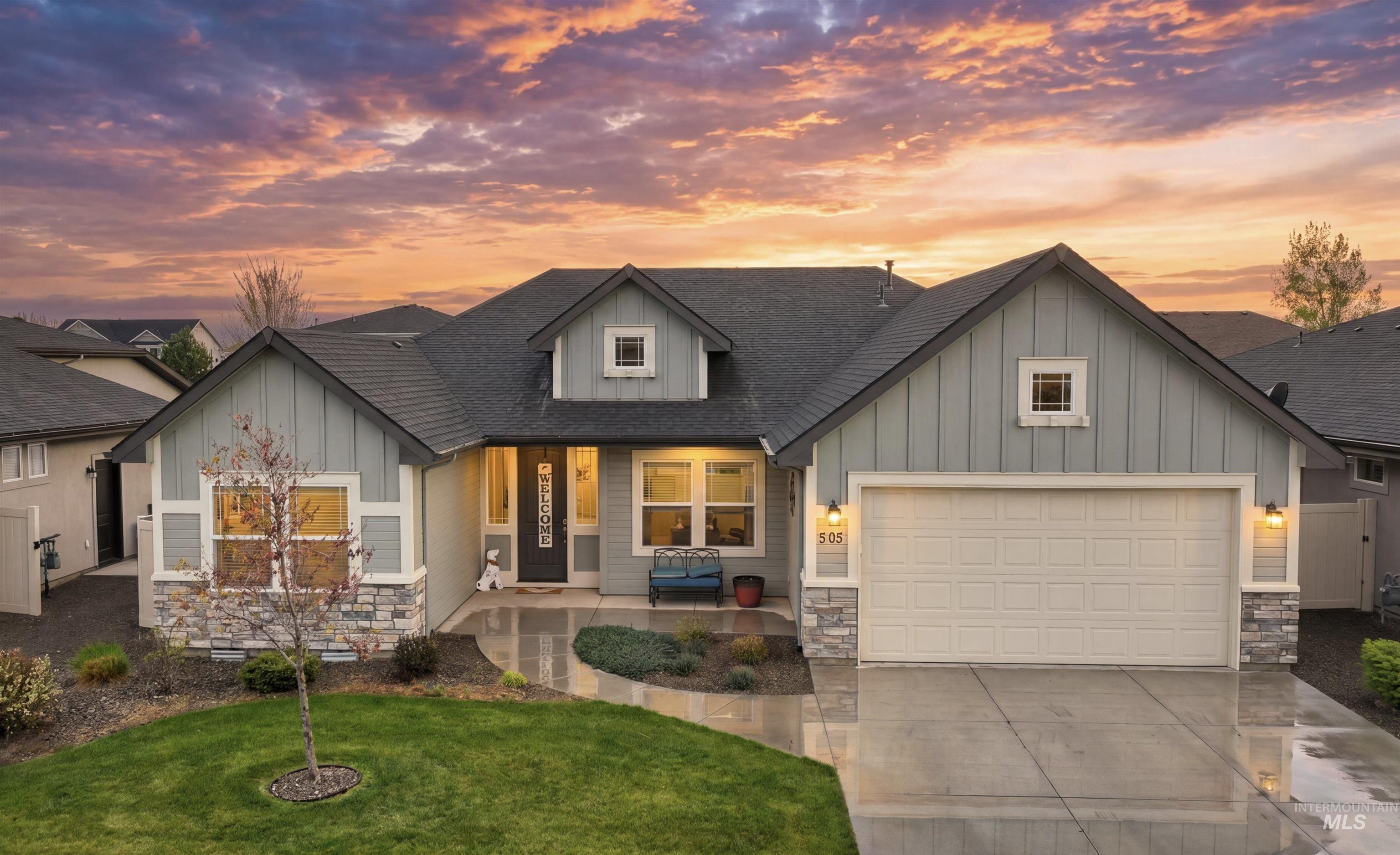 505 E Pascua, Kuna, Idaho 83634, 4 Bedrooms, 2 Bathrooms, Residential For Sale, Price $599,997,MLS 98983538