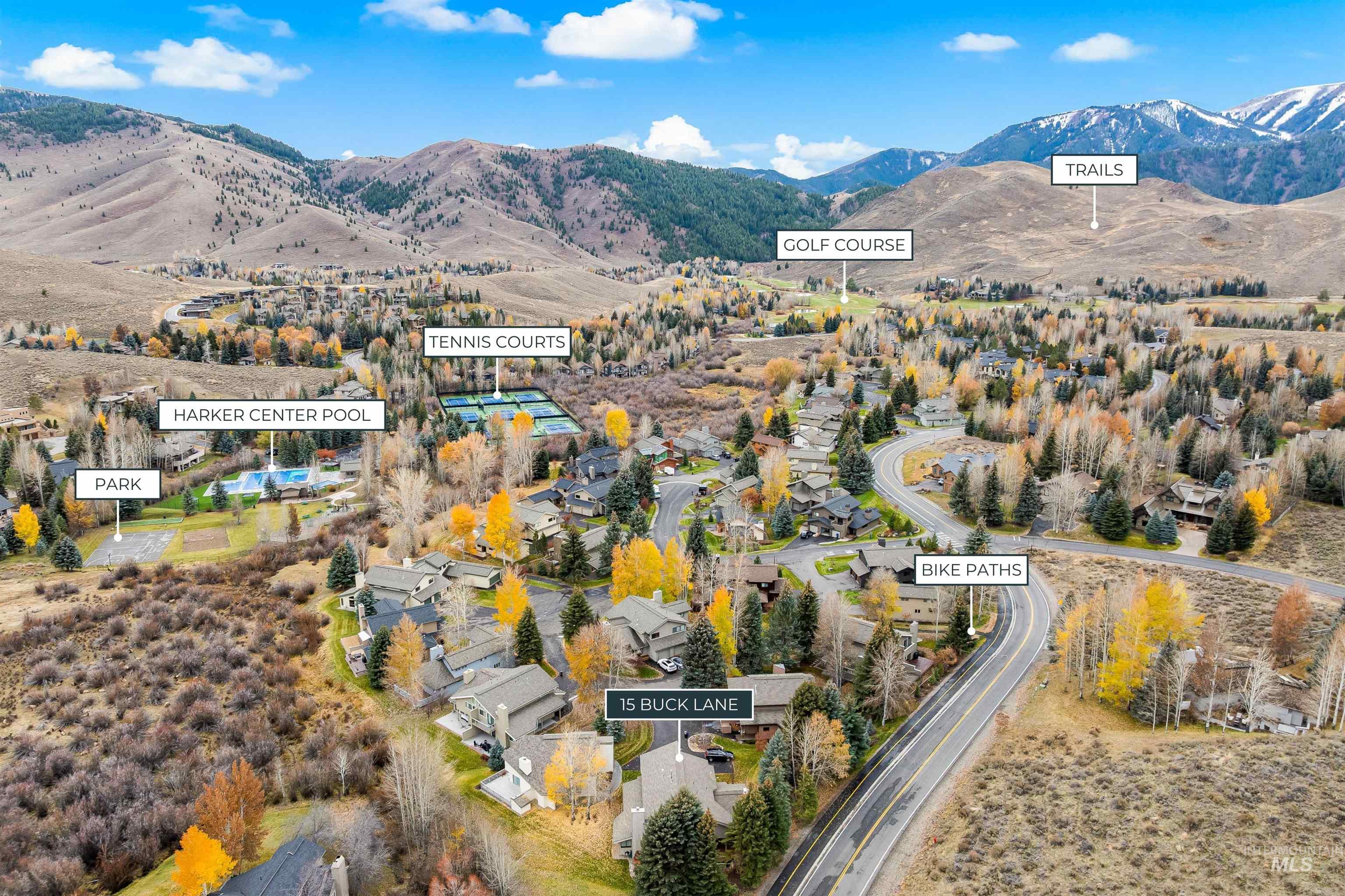 15 Buck Lane, Sun Valley, Idaho 83533, 2 Bedrooms, 2.5 Bathrooms, Residential For Sale, Price $1,495,000, 98983552