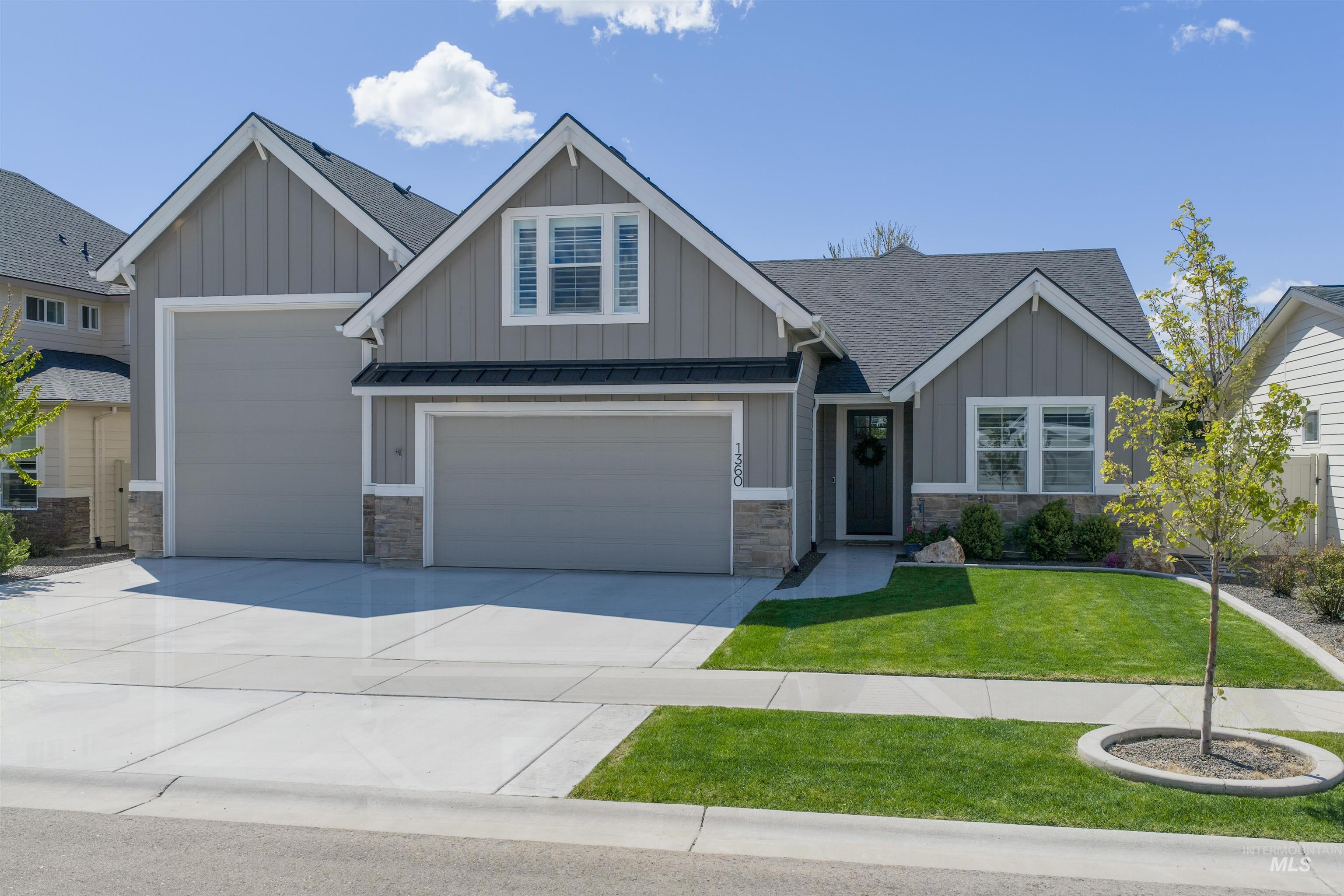 1360 E Azan St, Meridian, Idaho 83646-7725, 3 Bedrooms, 3 Bathrooms, Residential For Sale, Price $889,777, 98983609