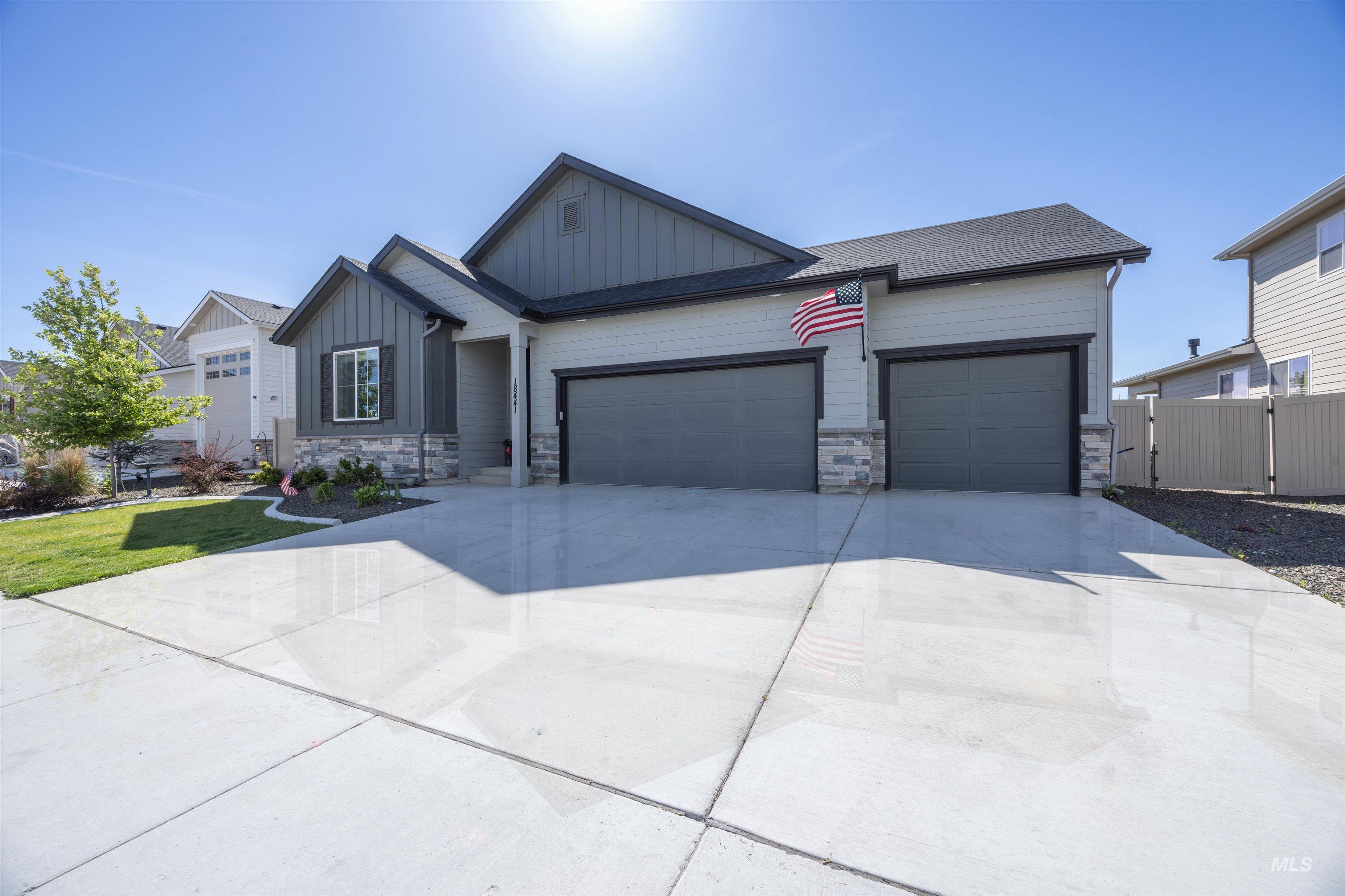 18441 N Moon Flower Ave, Nampa, Idaho 83687, 3 Bedrooms, 2 Bathrooms, Residential For Sale, Price $574,900, 98983637
