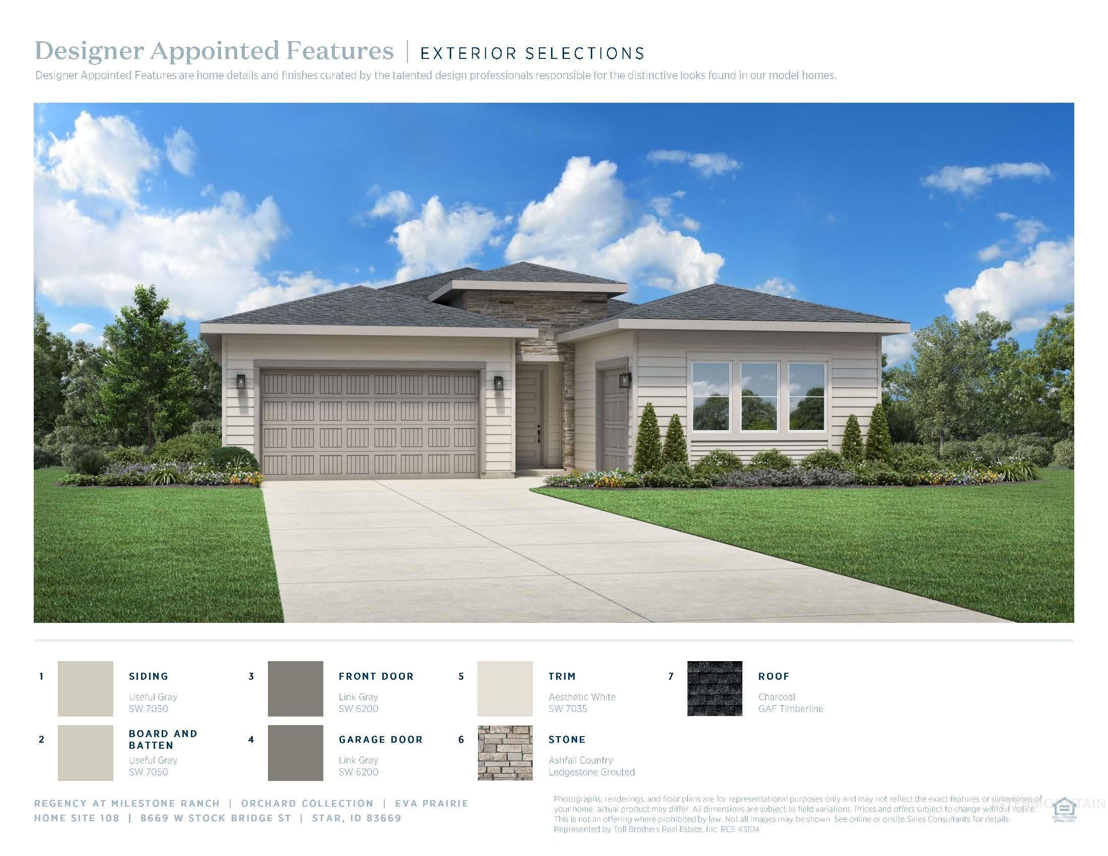8669 W Stock Bridge St, Star, Idaho 83669, 2 Bedrooms, 2.5 Bathrooms, Residential For Sale, Price $689,000, 98983643