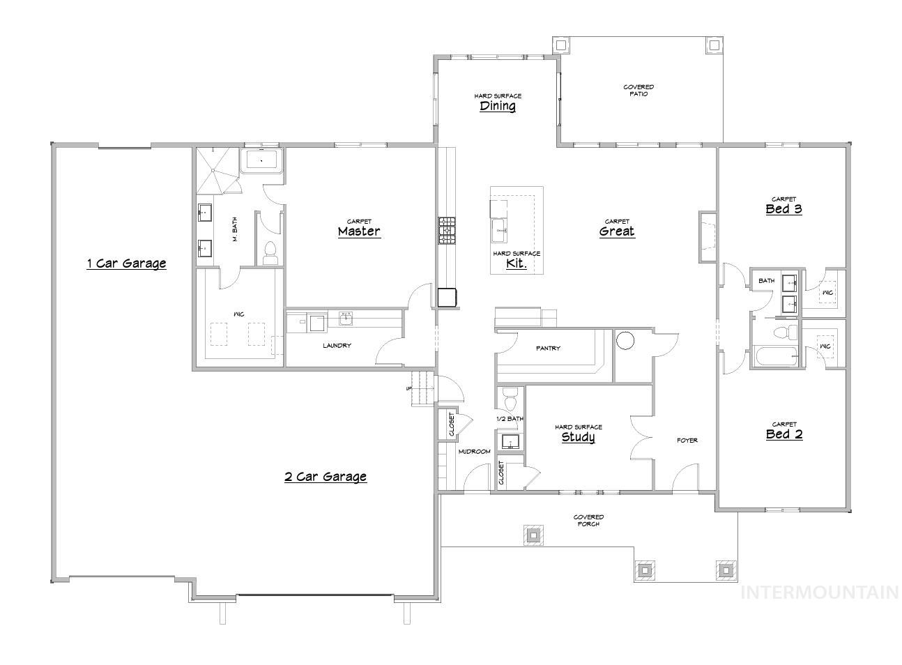 310 NE Greystone Loop, Mountain Home, Idaho 83647, 4 Bedrooms, 2.5 Bathrooms, Residential For Sale, Price $724,990,MLS 98983786