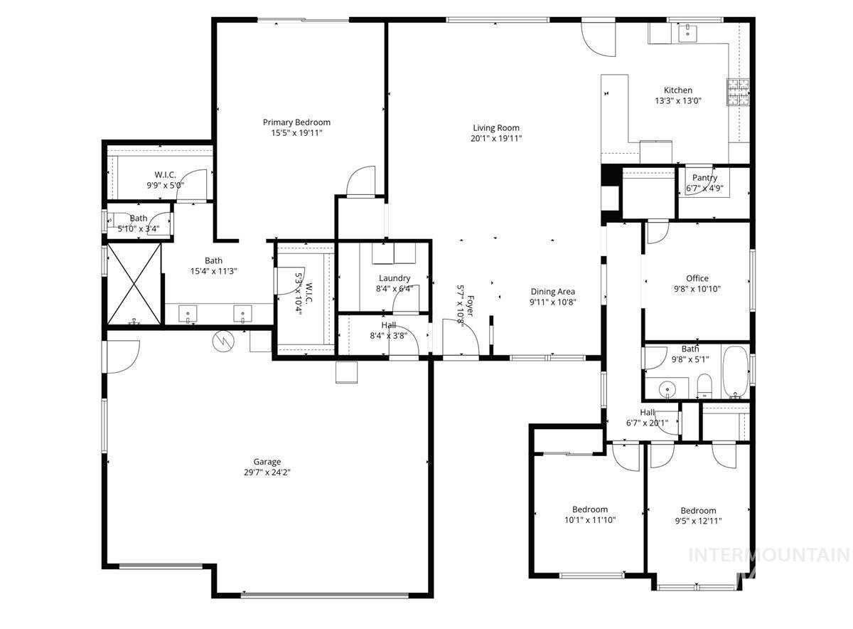 12649 S Transport Way, Nampa, Idaho 83686, 3 Bedrooms, 2 Bathrooms, Residential For Sale, Price $575,000, 98983804