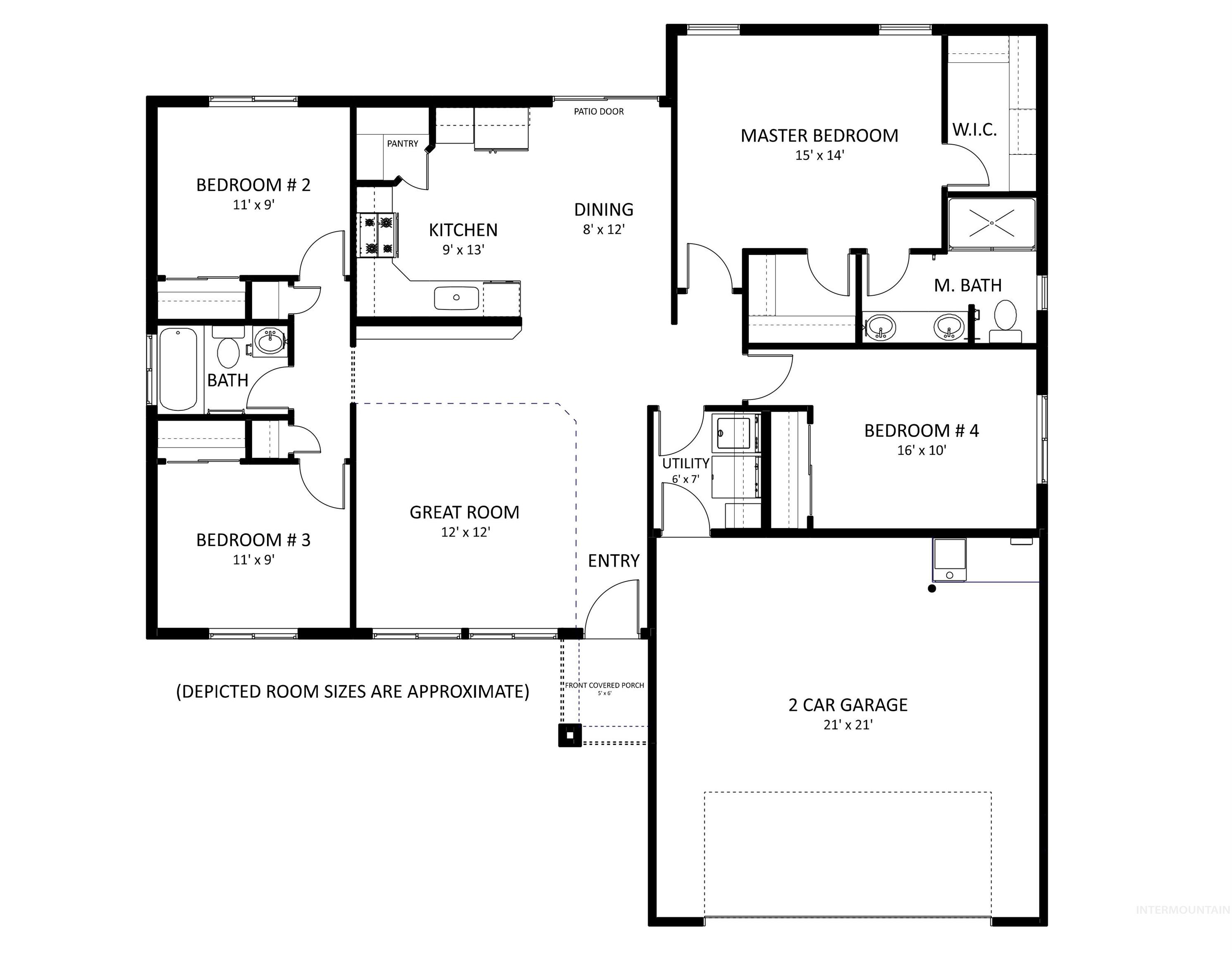 1676 Haystack Rd, Emmett, Idaho 83617, 4 Bedrooms, 2 Bathrooms, Residential For Sale, Price $382,899, 98983809