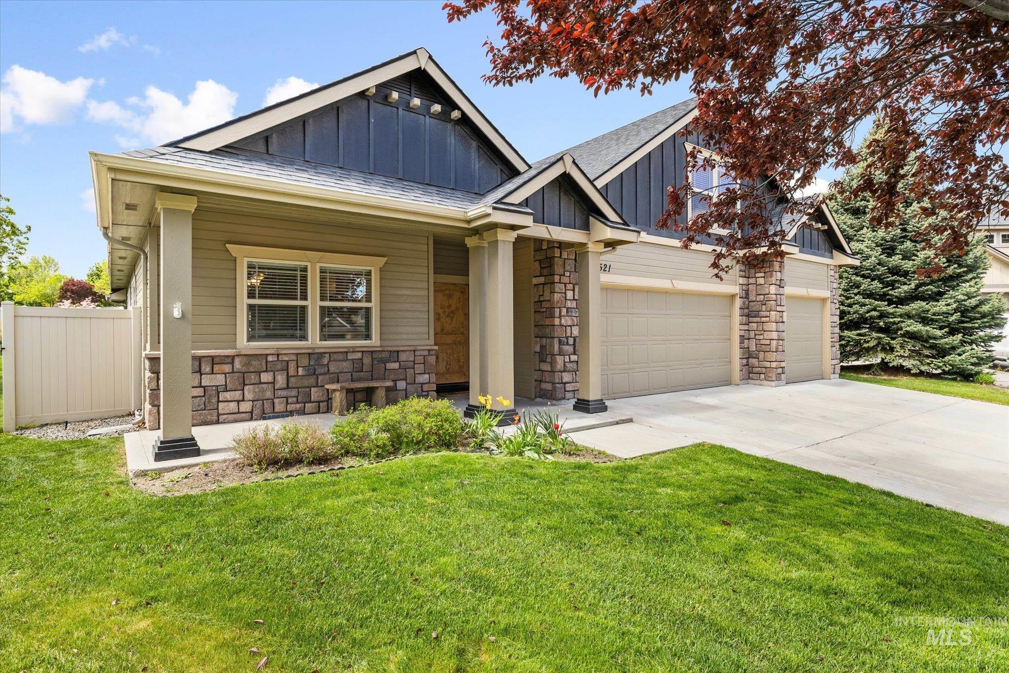 2521 W Miller Ct, Nampa, Idaho 83686-7532, 4 Bedrooms, 3 Bathrooms, Residential For Sale, Price $489,900, 98983952