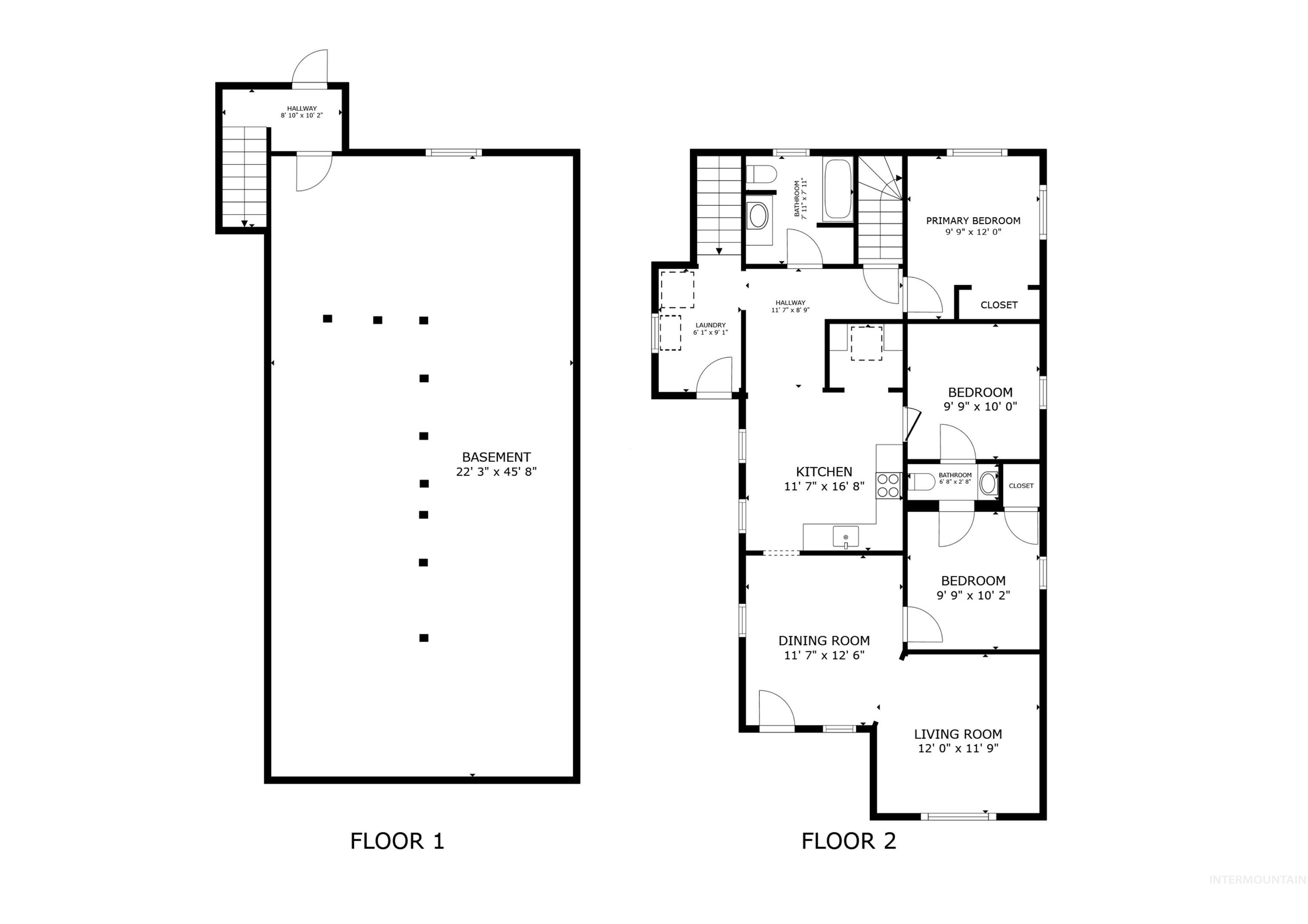 810 Pine St, Potlatch, Idaho 83855, 3 Bedrooms, 1.5 Bathrooms, Residential For Sale, Price $300,000, 98983956