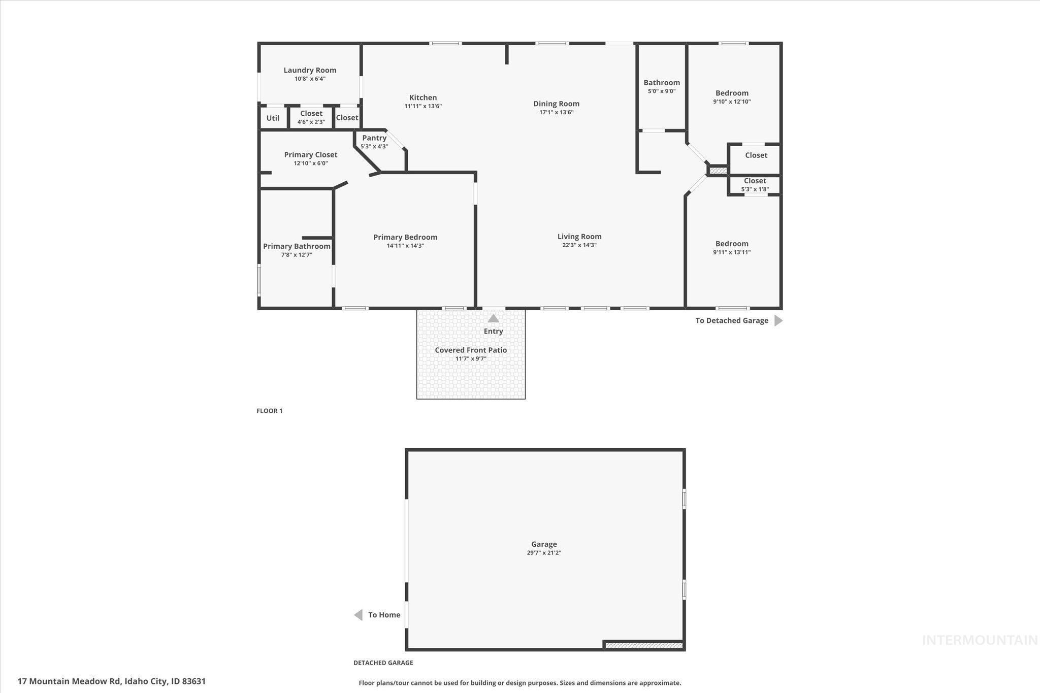 17 Mountain Meadow Rd, Idaho City, Idaho 83631, 3 Bedrooms, 2 Bathrooms, Residential For Sale, Price $475,000, 98983968