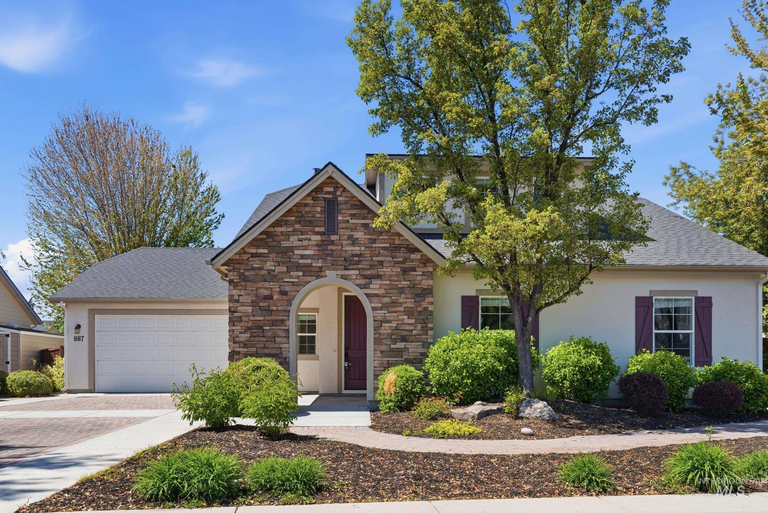 887 N Seneca Springs Way, Star, Idaho 83669, 3 Bedrooms, 2 Bathrooms, Residential For Sale, Price $549,000, 98984021