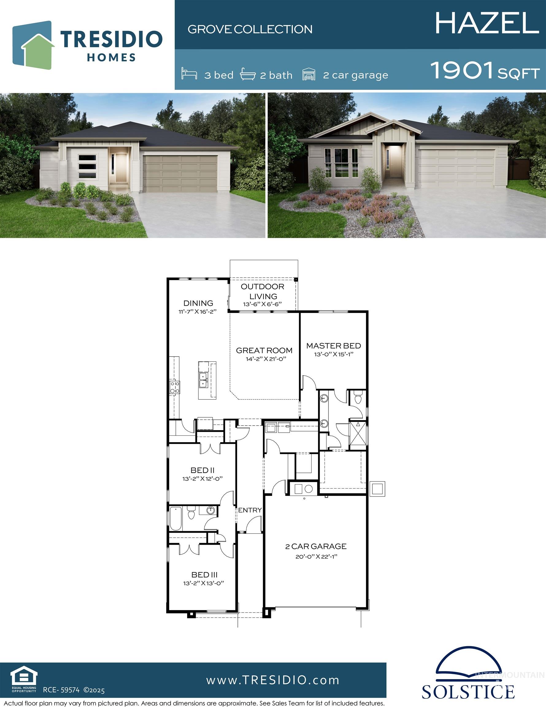4301 Tropic Way, Caldwell, Idaho 83607, 3 Bedrooms, 2 Bathrooms, Residential For Sale, Price $459,880,MLS 98984027