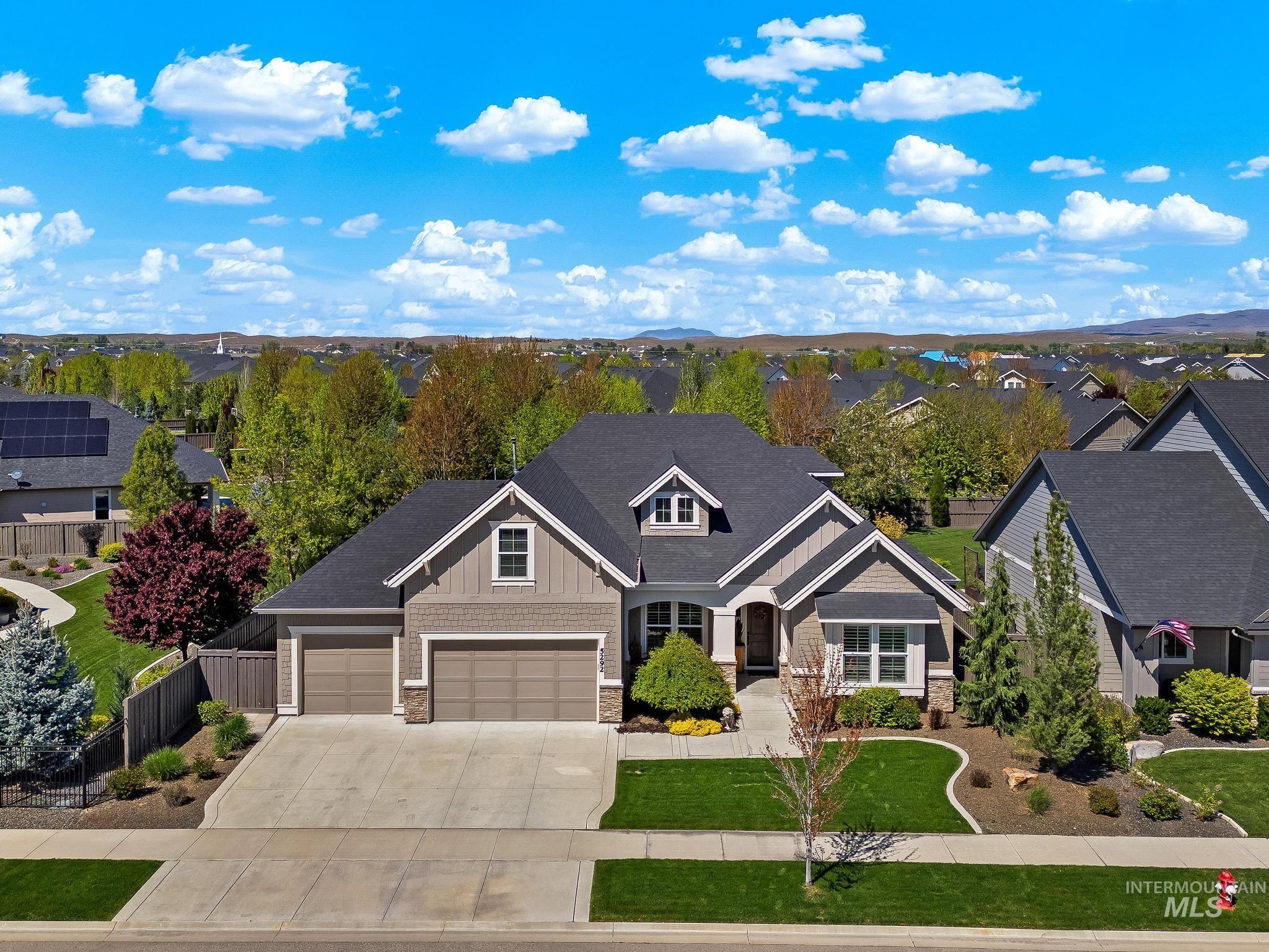 5292 W Piaffe St, Eagle, Idaho 83616, 4 Bedrooms, 3.5 Bathrooms, Residential For Sale, Price $1,200,000,MLS 98984063