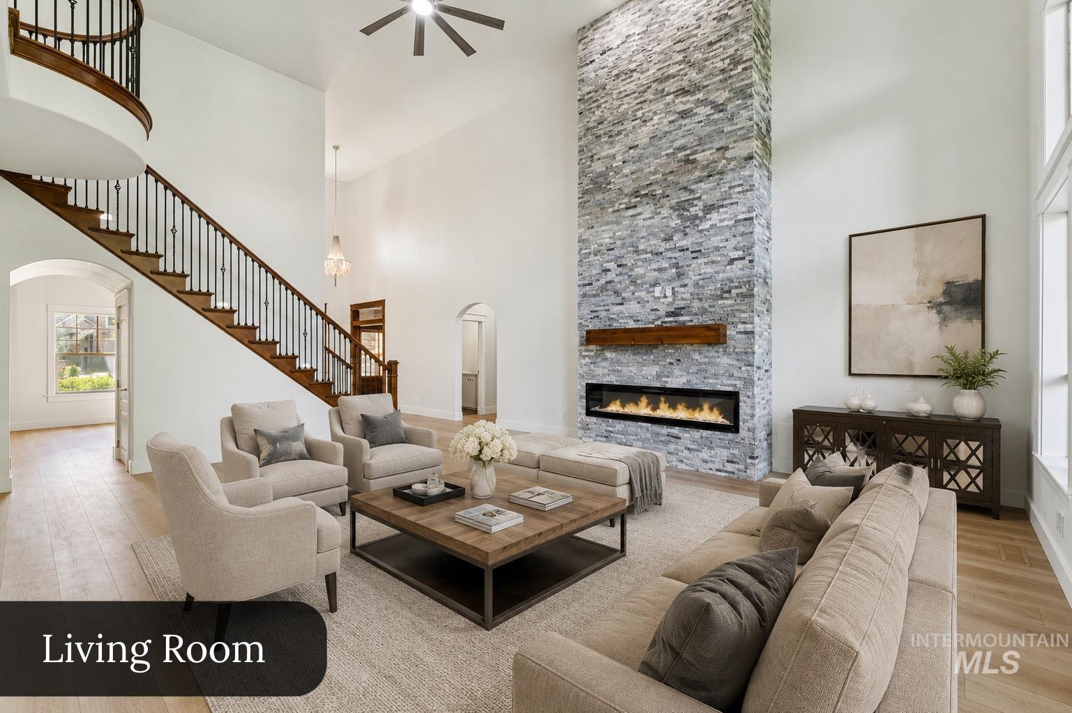 1674 S Water Leaf Ave, Eagle, Idaho 83616, 5 Bedrooms, 4.5 Bathrooms, Residential For Sale, Price $1,624,900, 98984089