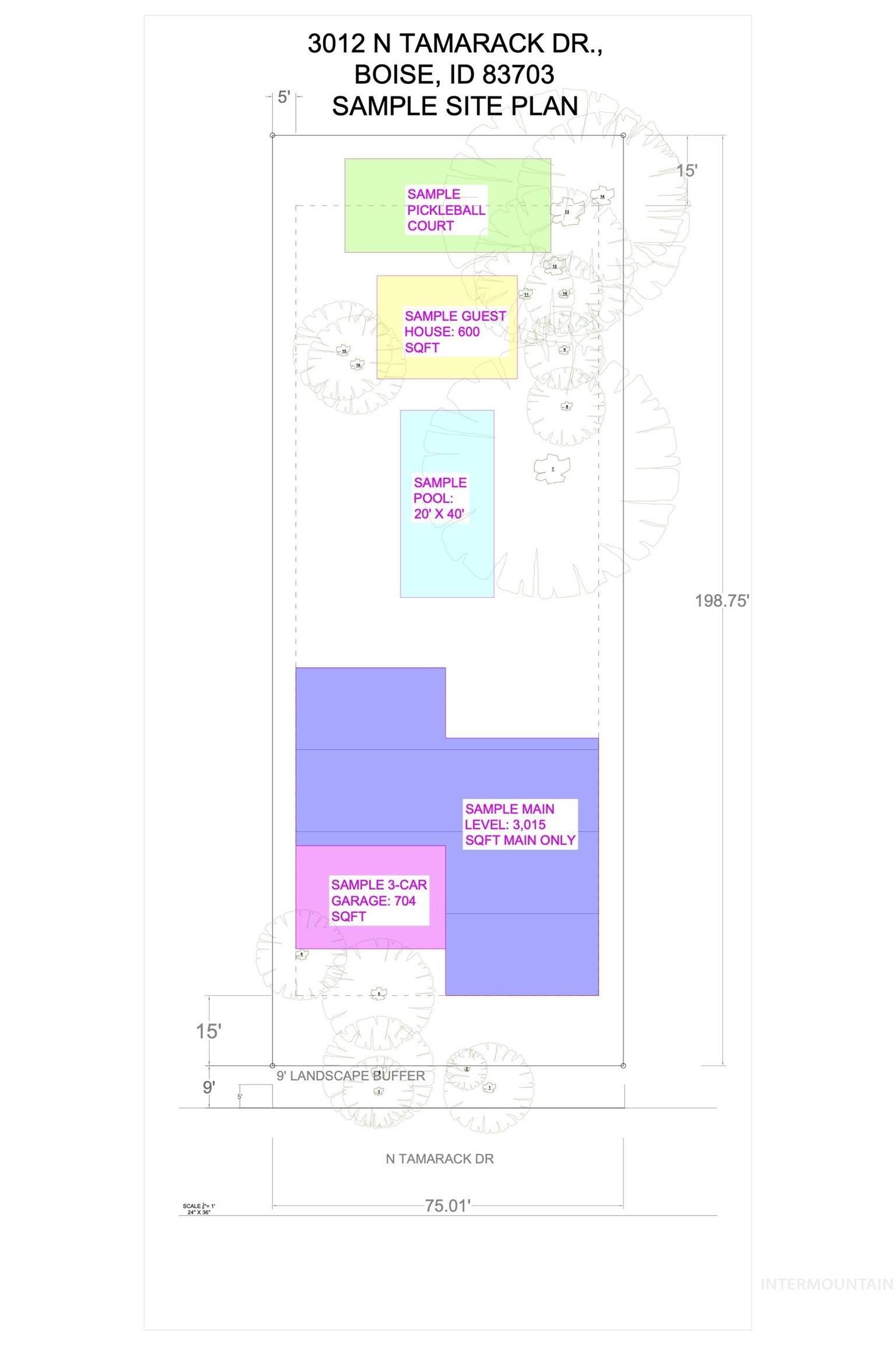 3012 N Tamarack Dr, Boise, Idaho 83703, Land For Sale, Price $699,000,MLS 98984094