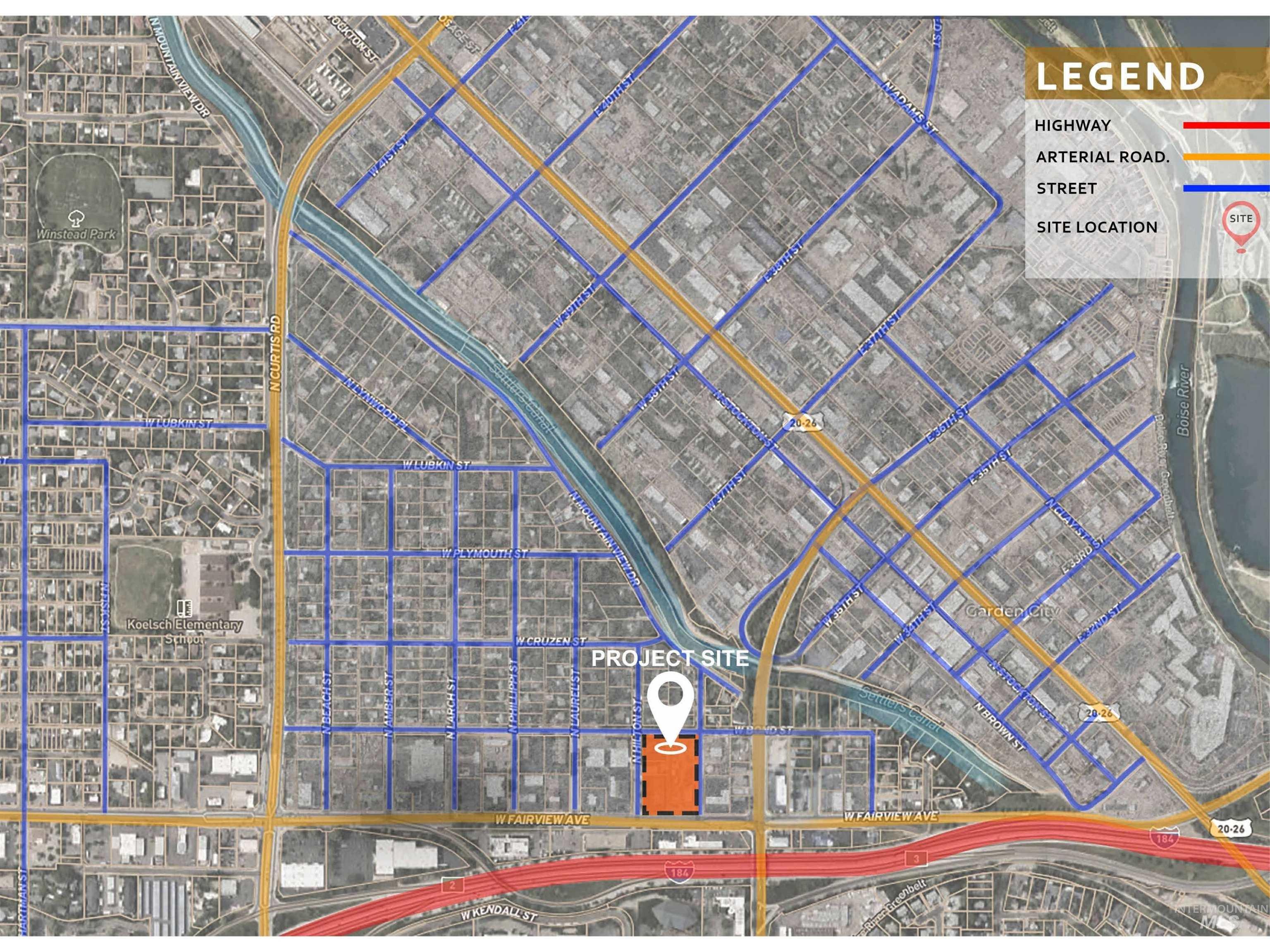 5106 W Fairview Ave, Boise, Idaho 83706, Land For Sale, Price $5,000,000,MLS 98984149