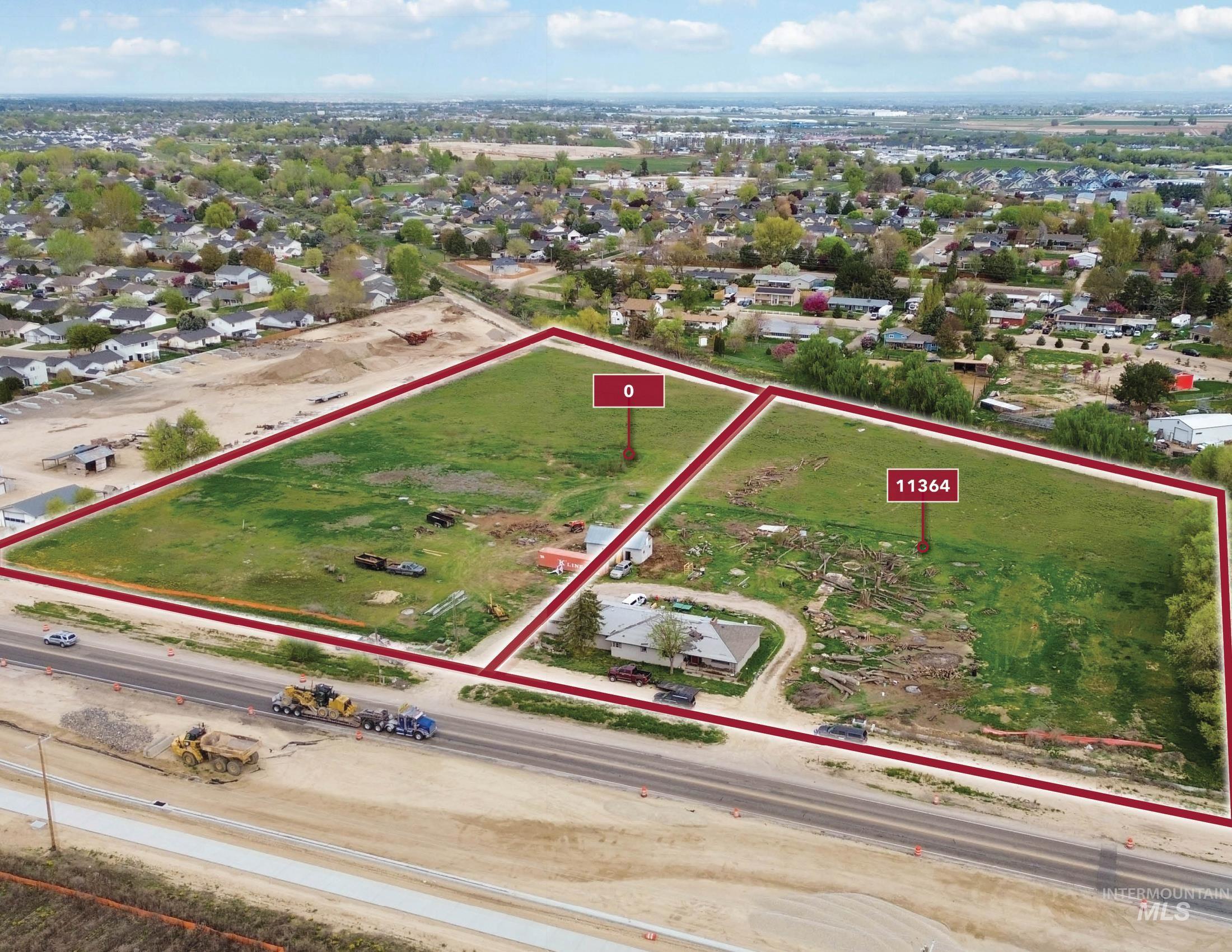 0 & 11364 W Karcher Rd, Nampa, Idaho 83651, Land For Sale, Price $4,897,233,MLS 98984233