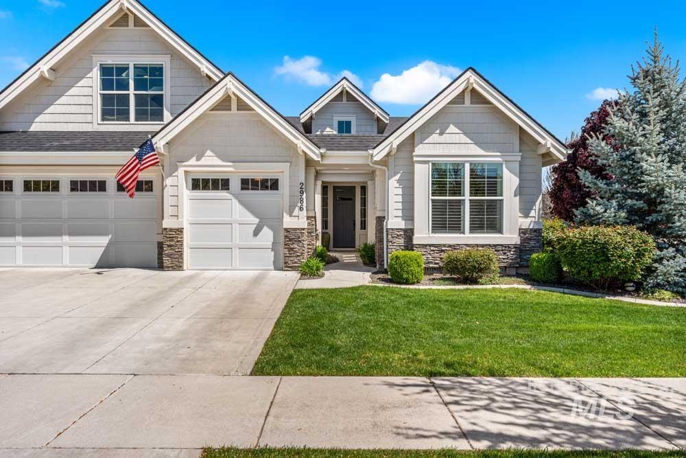 2986 S Fox Run Ave, Eagle, Idaho 83616, 4 Bedrooms, 3 Bathrooms, Residential For Sale, Price $939,900,MLS 98984238