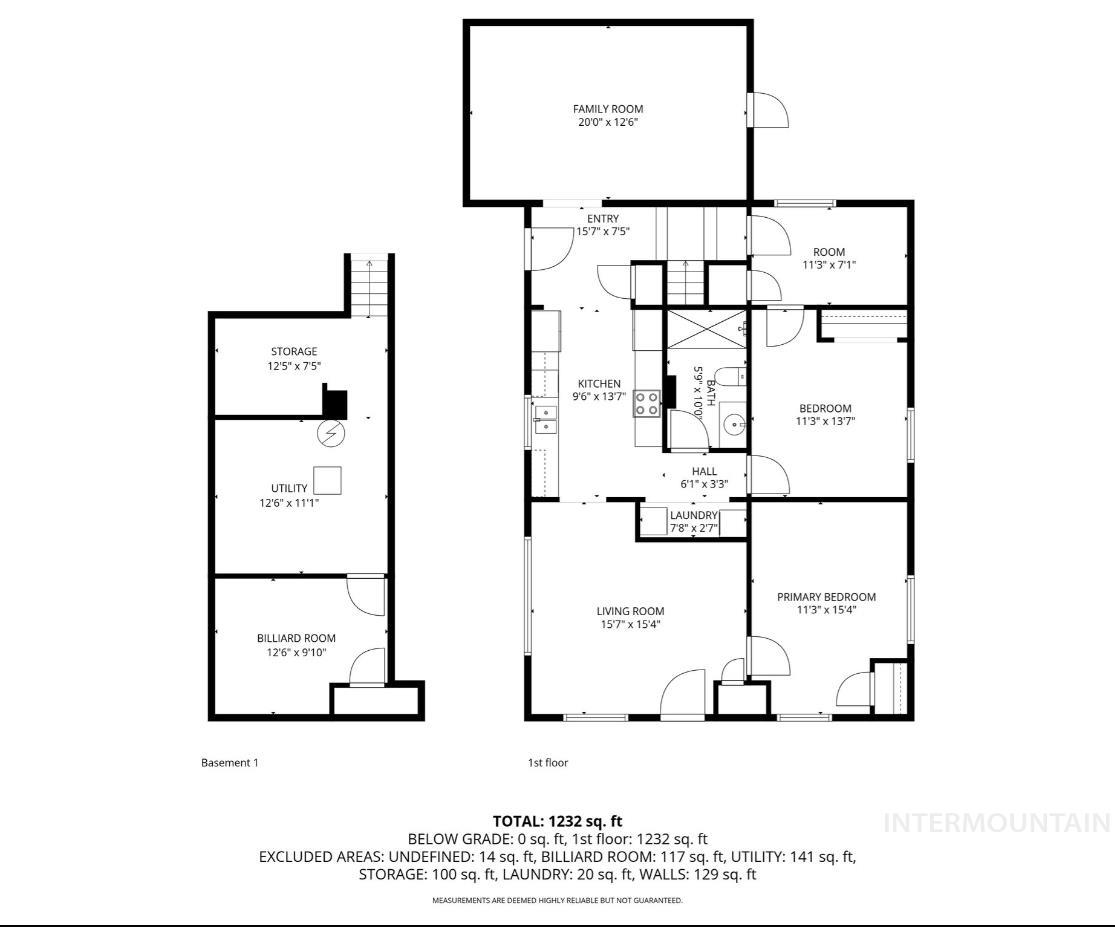 208 S 4th W St., Preston, Idaho 83263, 3 Bedrooms, 1 Bathroom, Residential For Sale, Price $279,900,MLS 98984273