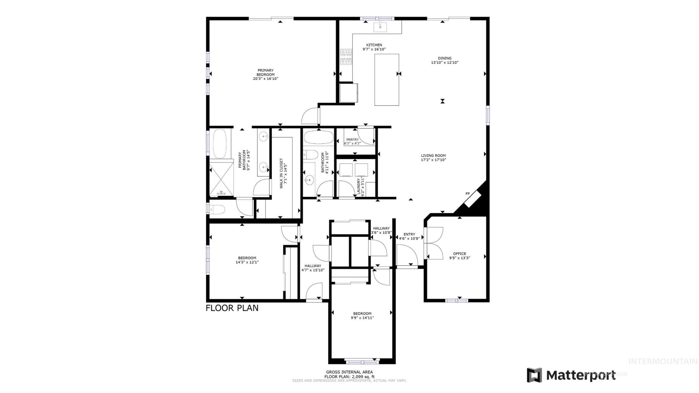 1403 N N Concha Ct., Middleton, Idaho 83644, 3 Bedrooms, 2 Bathrooms, Residential For Sale, Price $524,900, 98984284
