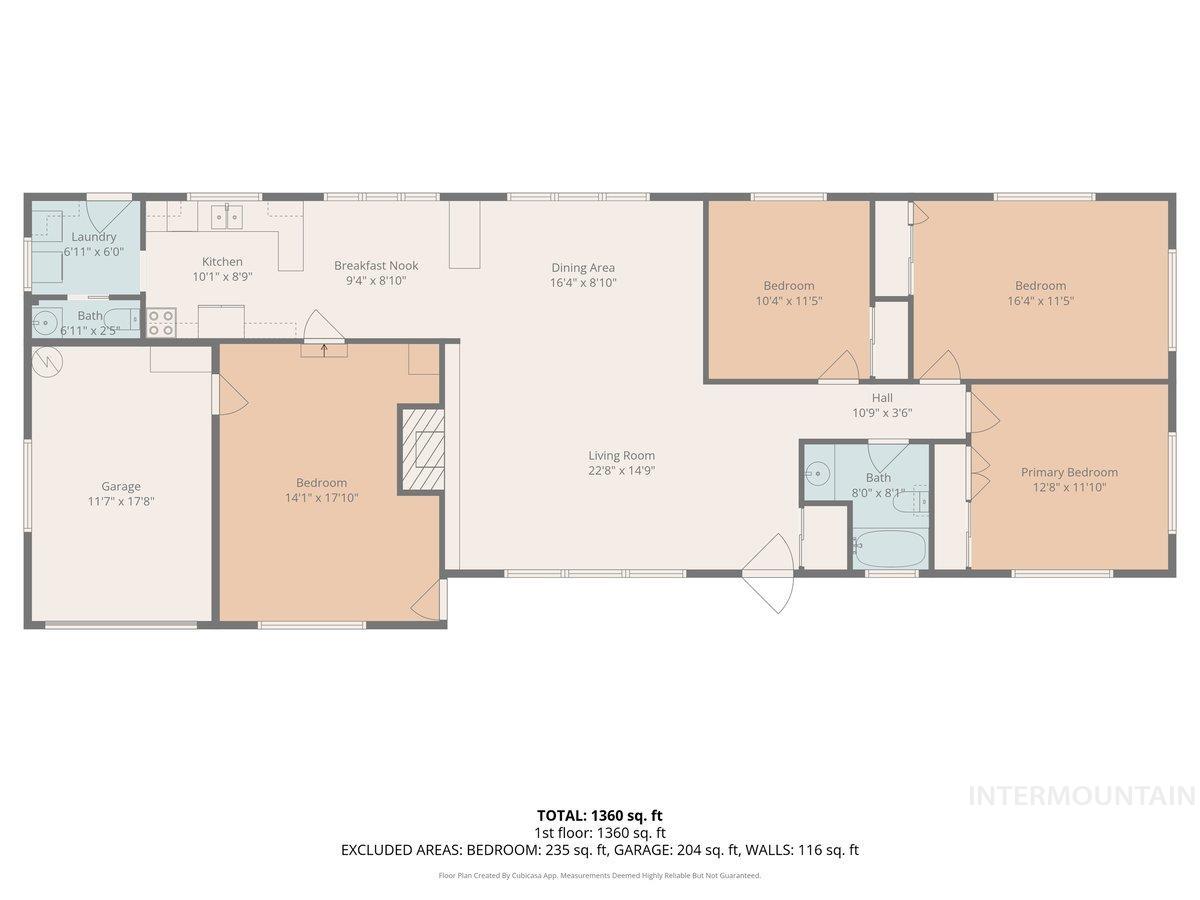 1107 Cameron, Boise, Idaho 83709, 4 Bedrooms, 1.5 Bathrooms, Residential For Sale, Price $569,900,MLS 98984321