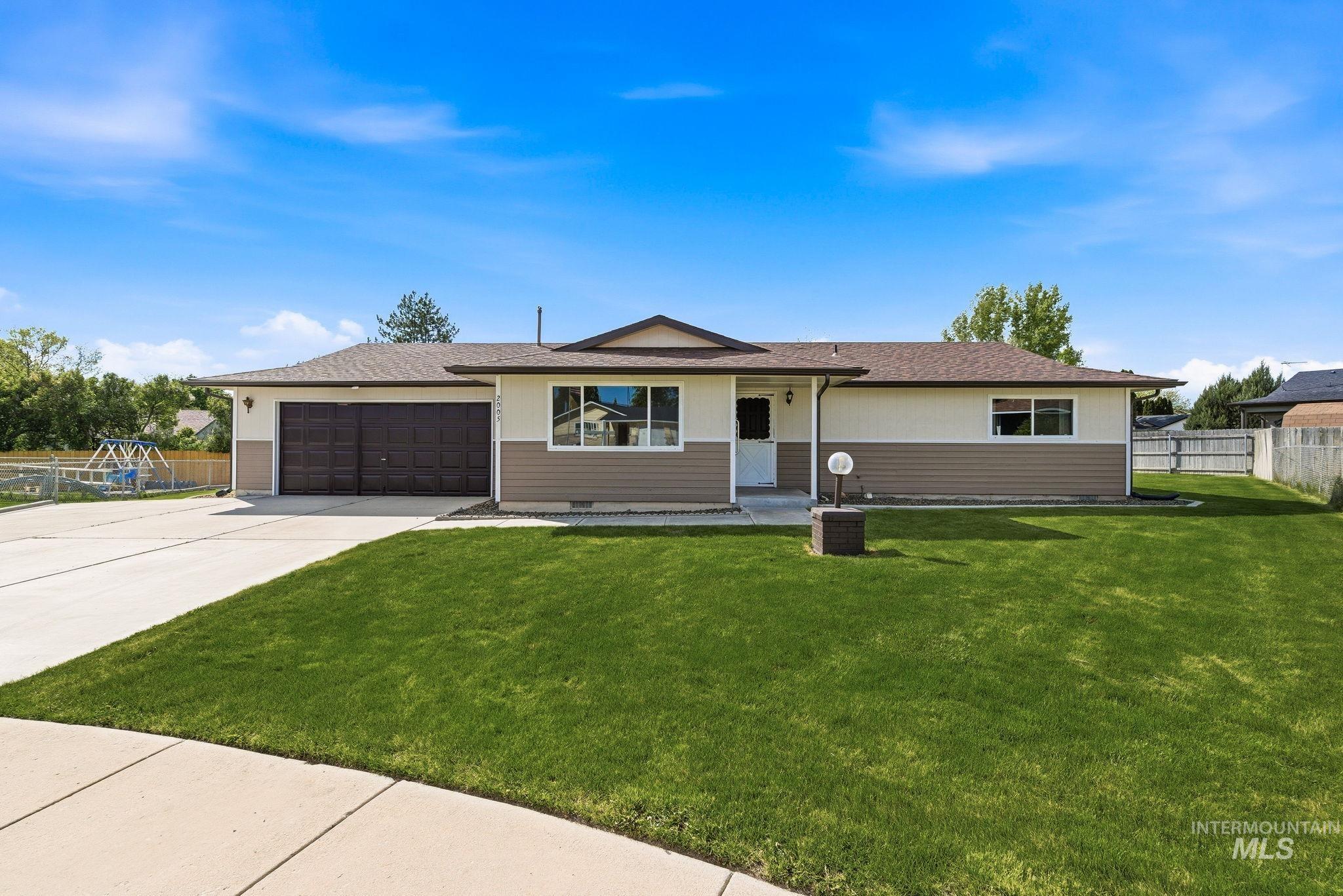 2005 Ram Court, Nampa, Idaho 83651, 3 Bedrooms, 2 Bathrooms, Residential For Sale, Price $364,000,MLS 98984377
