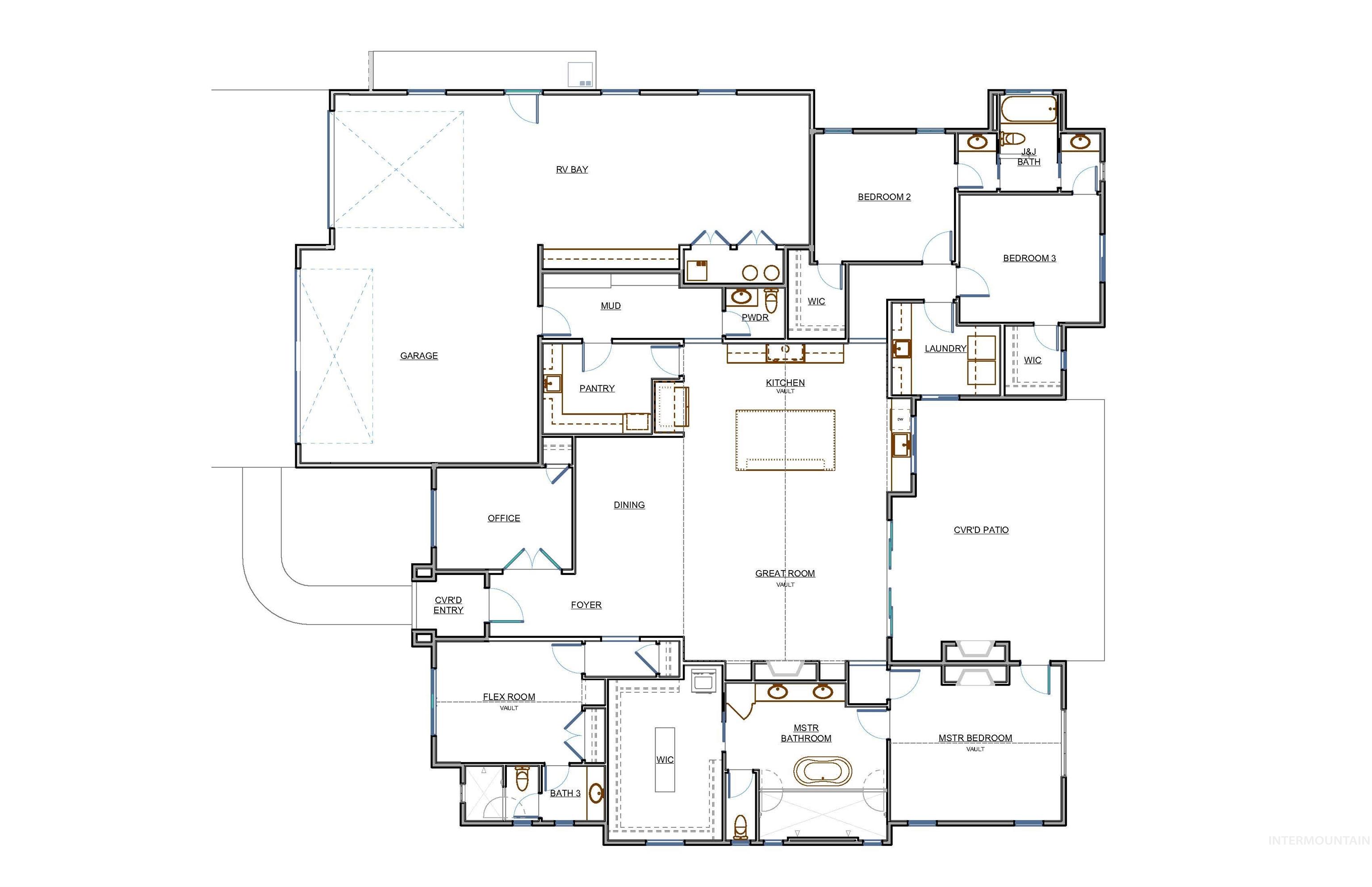 3711 N Harvest Moon Way, Eagle, Idaho 83616, 3 Bedrooms, 4 Bathrooms, Residential For Sale, Price $2,299,900, 98984402