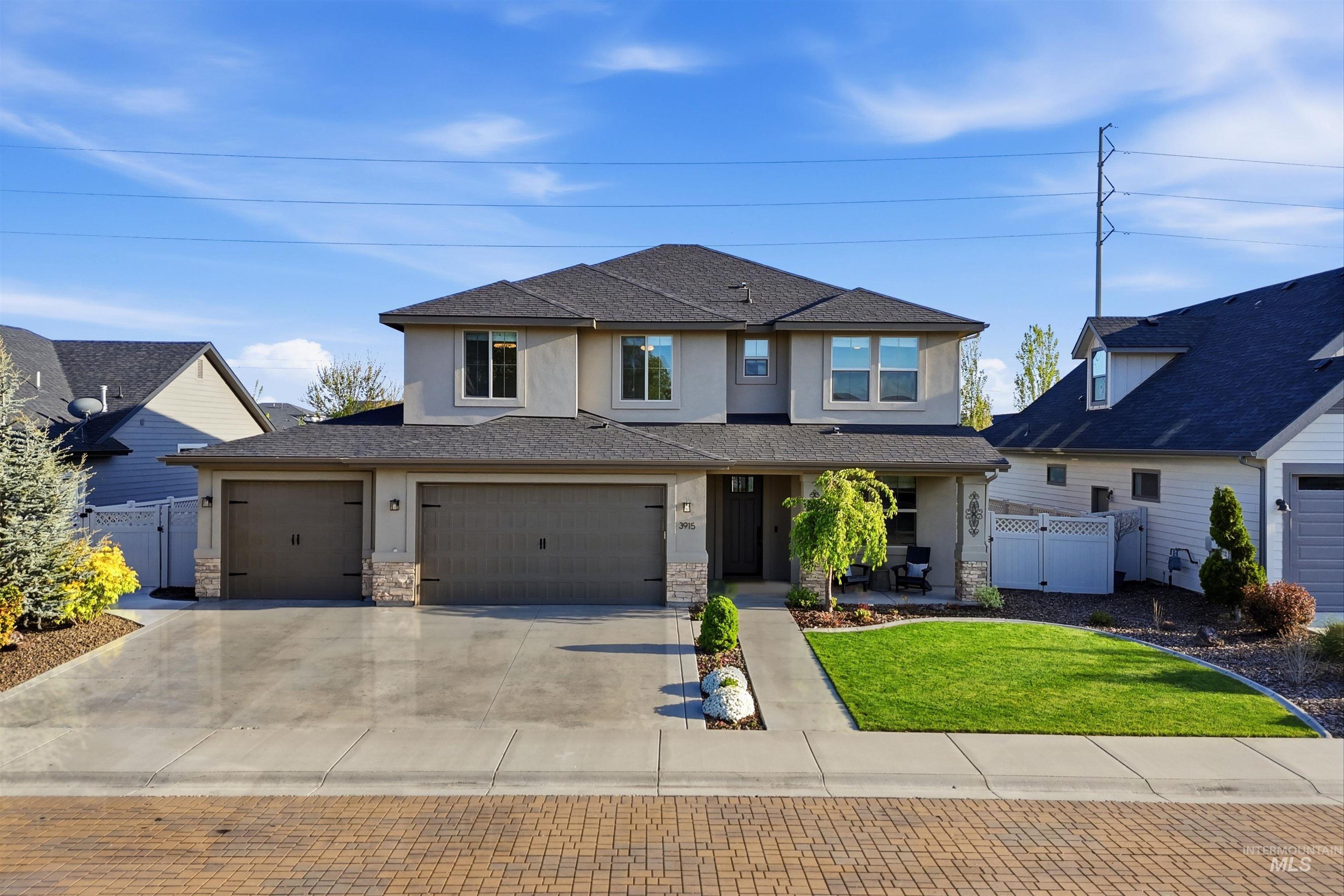 3915 W Riva Capri St, Meridian, Idaho 83646, 5 Bedrooms, 3.5 Bathrooms, Residential For Sale, Price $875,000, 98984408
