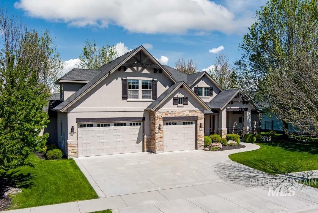 4212 W Pine Meadows Drive, Eagle, Idaho 83616, 5 Bedrooms, 4 Bathrooms, Residential For Sale, Price $1,195,000, 98984430