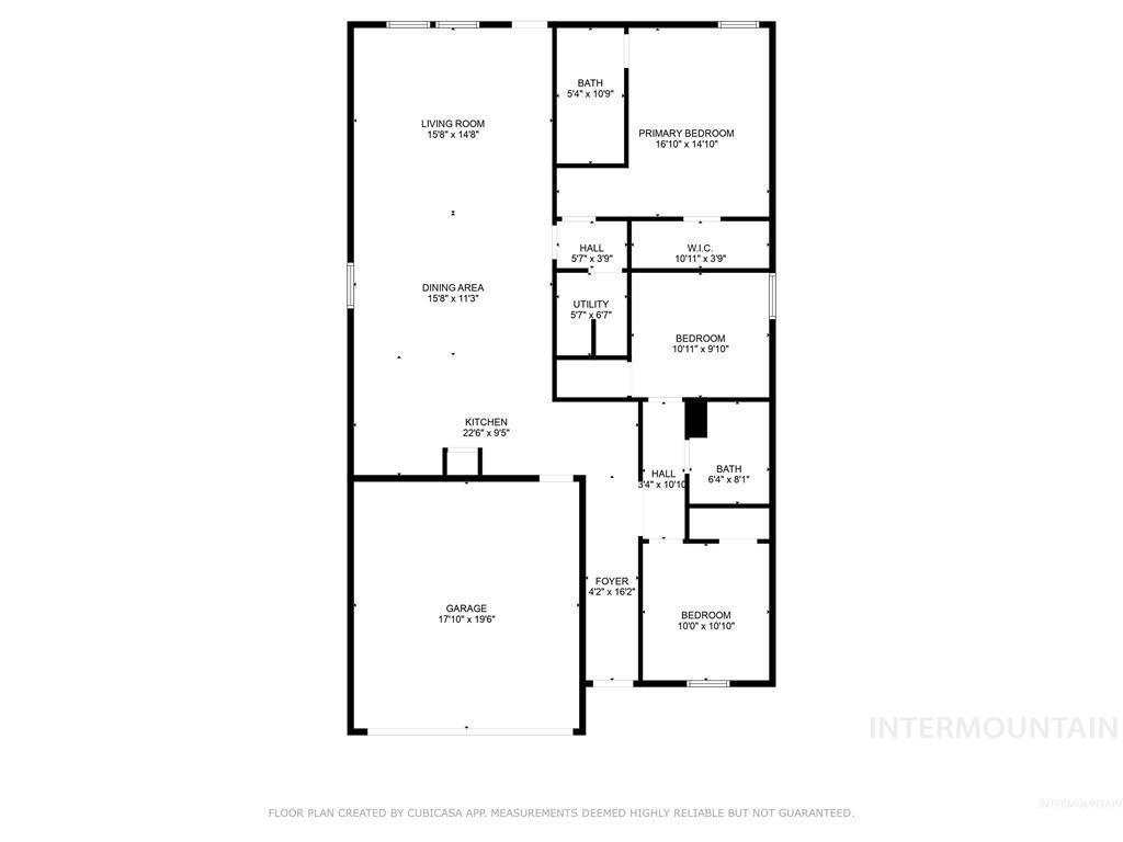 3422 E Mossy Oak Dr, Nampa, Idaho 83686, 3 Bedrooms, 2 Bathrooms, Residential For Sale, Price $385,000,MLS 98984531