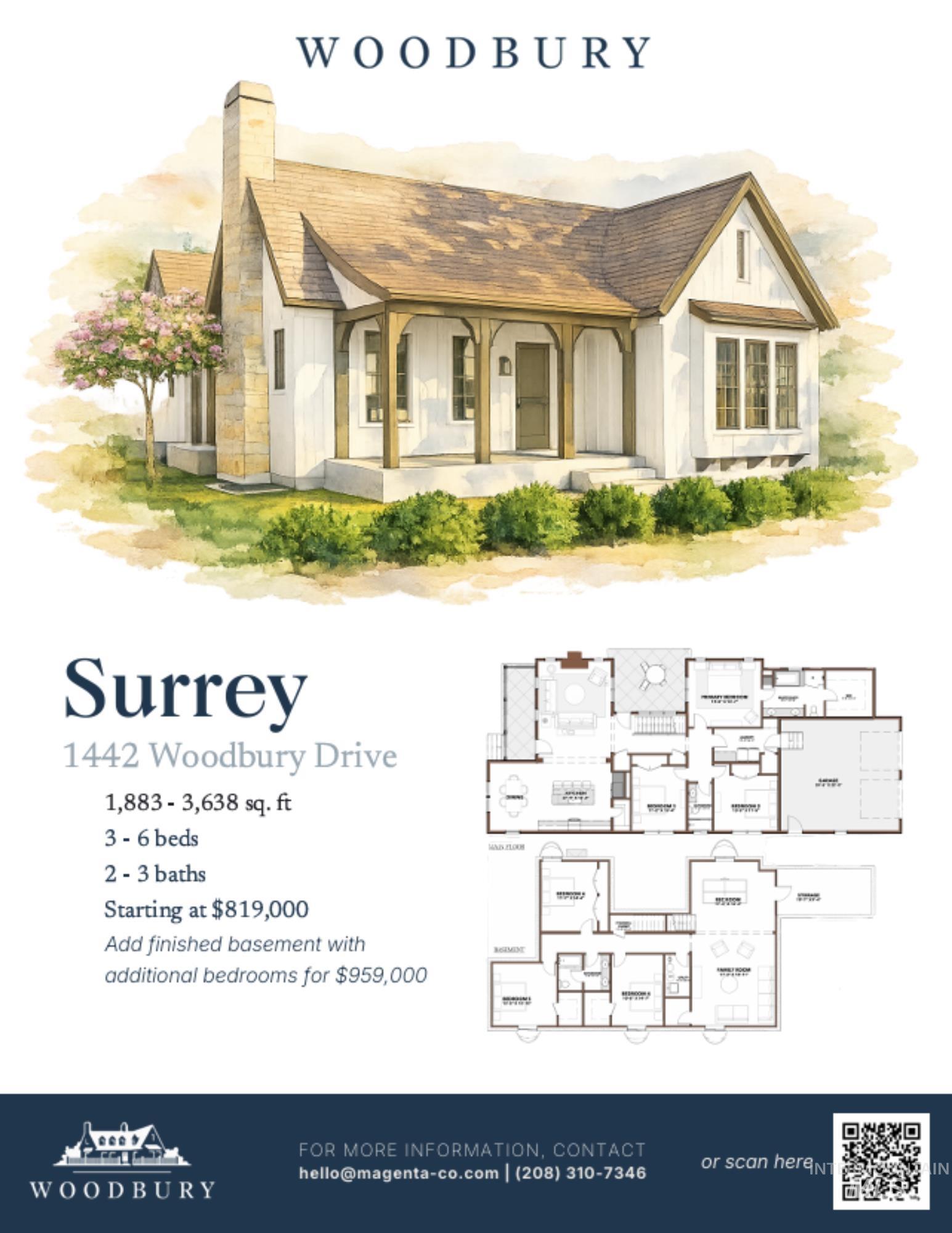 1442 Woodbury Drive 'Surrey', Moscow, Idaho 83843, 6 Bedrooms, 3 Bathrooms, Residential For Sale, Price $959,000,MLS 98984572
