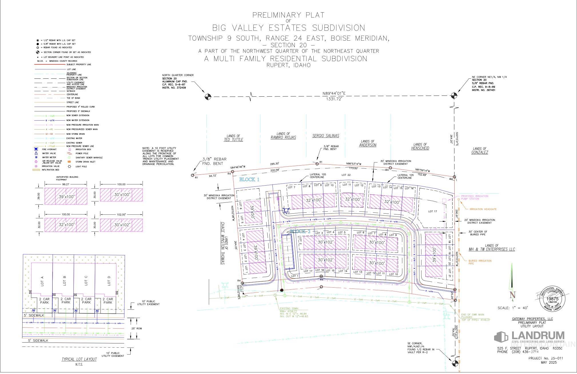 TBD 20th Street, Rupert, Idaho 83350, Land For Sale, Price $700,000,MLS 98984622