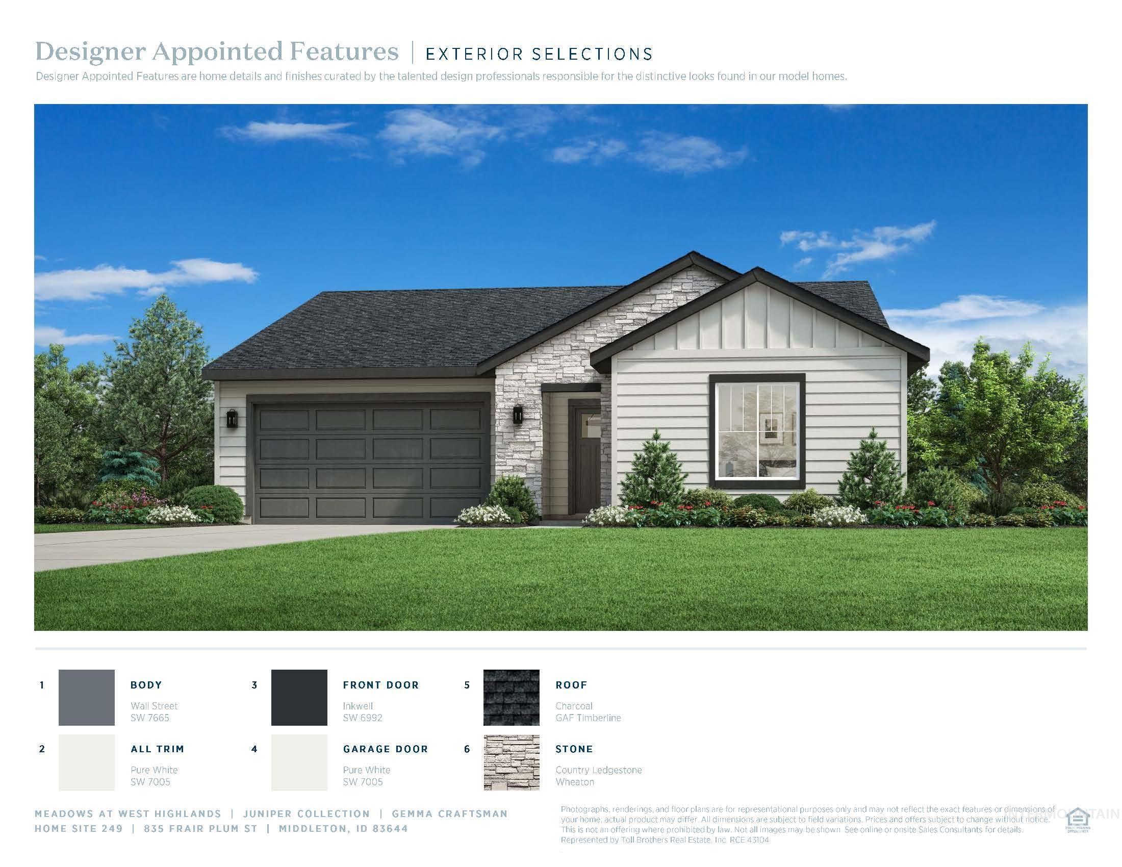 835 Friar Plum St, Middleton, Idaho 83644, 3 Bedrooms, 2 Bathrooms, Residential For Sale, Price $484,000, 98984630
