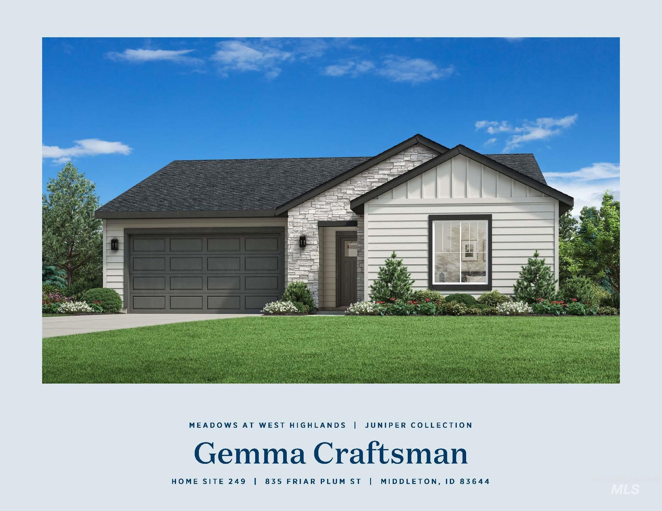835 Friar Plum St, Middleton, Idaho 83644, 3 Bedrooms, 2 Bathrooms, Residential For Sale, Price $484,000, 98984630
