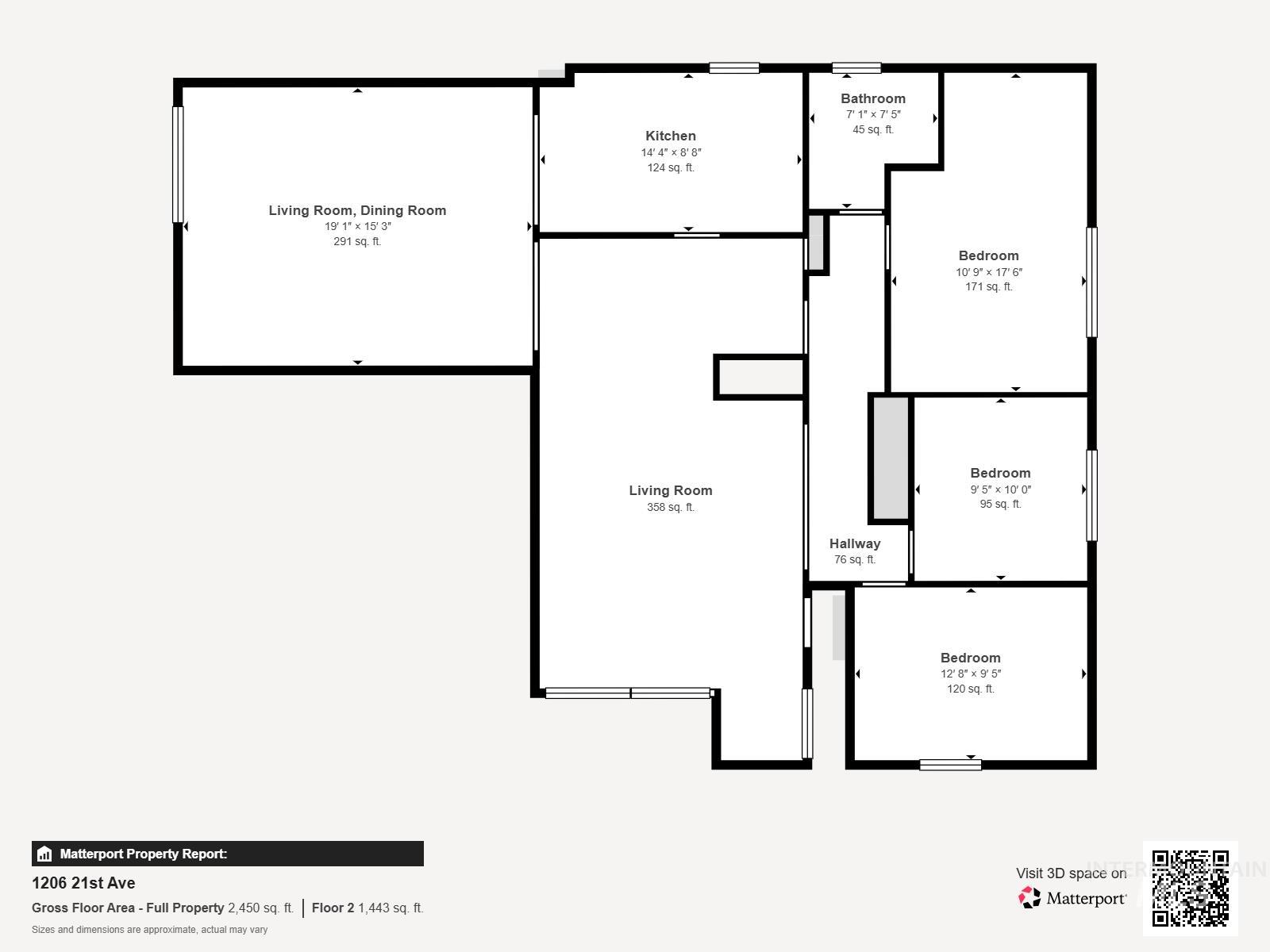 1206 21st Ave, Clarkston, Washington 99403, 3 Bedrooms, 2 Bathrooms, Residential For Sale, Price $430,000, 98984706