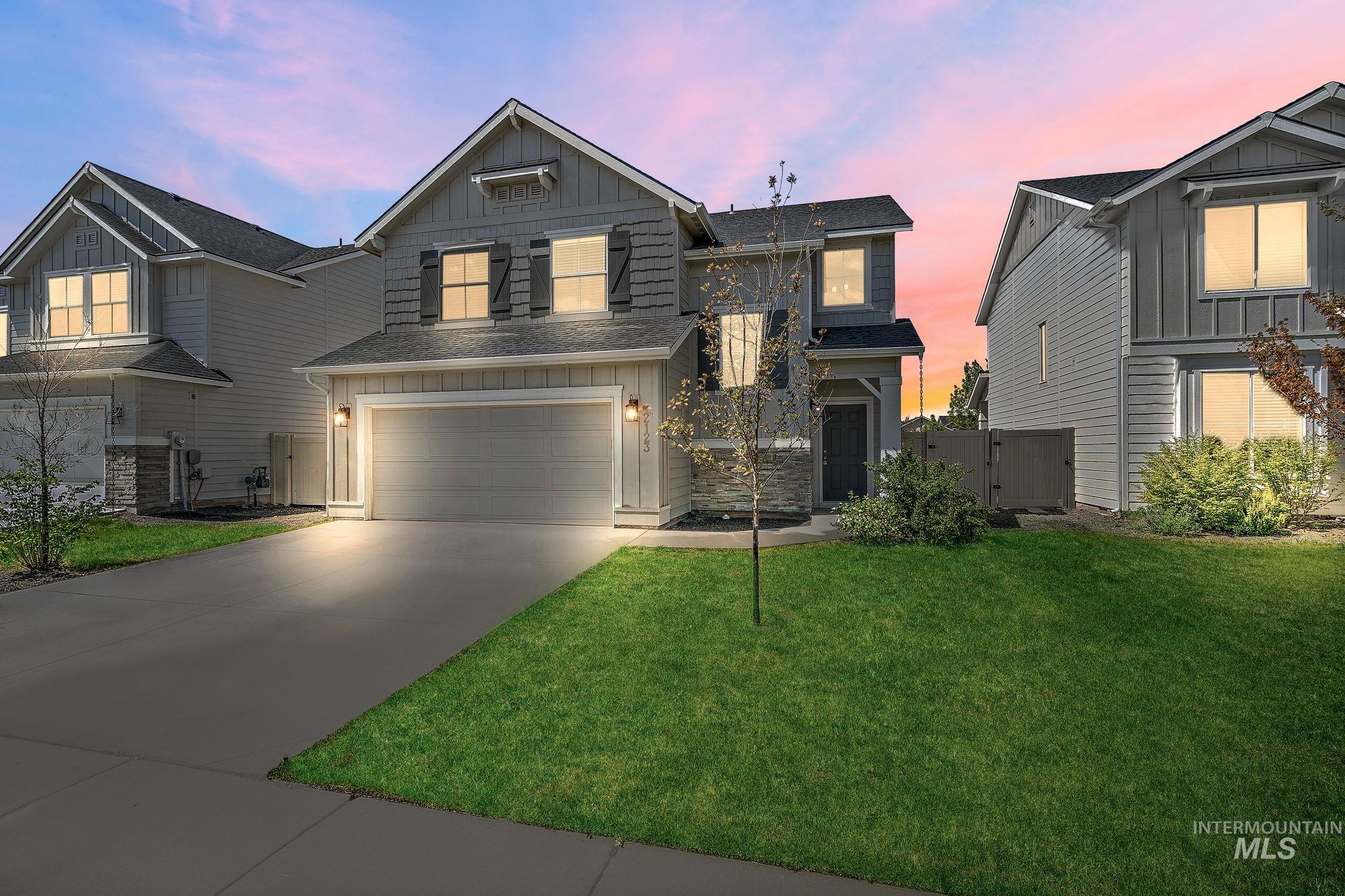 2123 N Bing Ave, Meridian, Idaho 83646, 3 Bedrooms, 2.5 Bathrooms, Residential For Sale, Price $499,000, 98984723