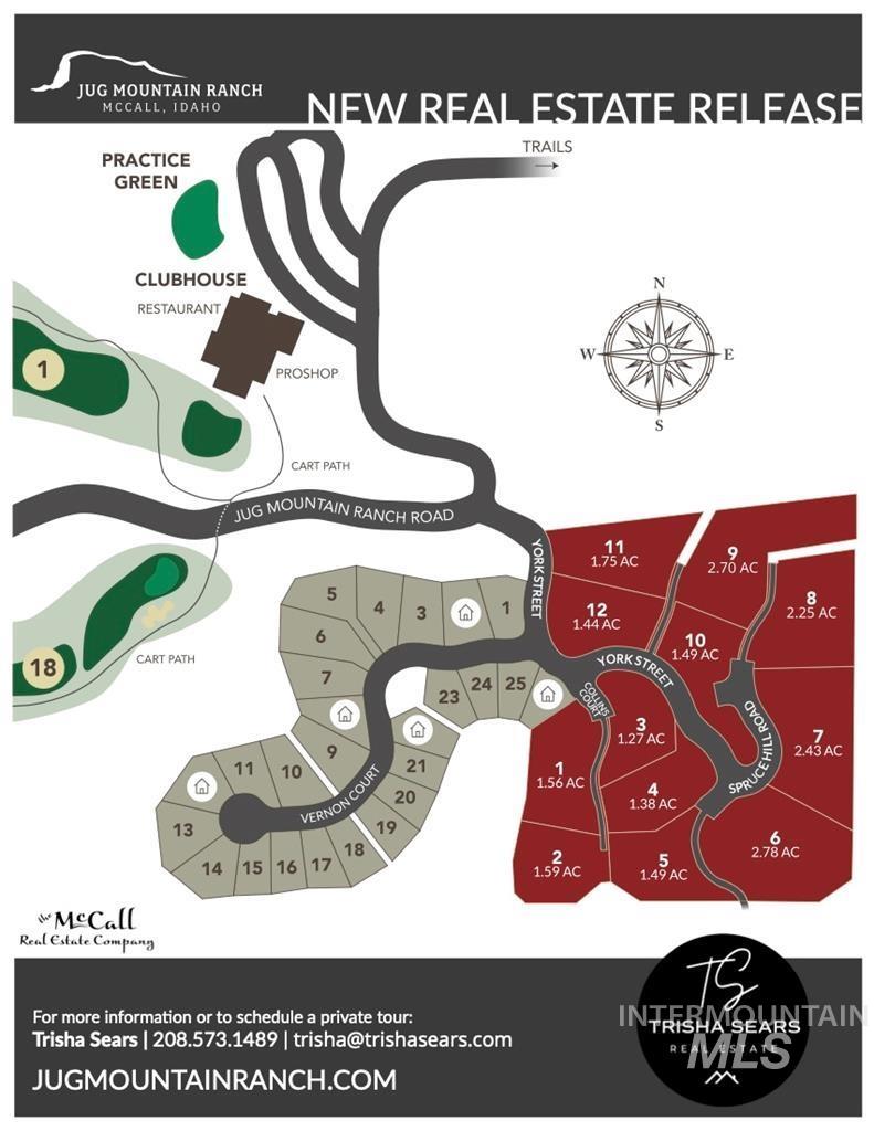 9 Collins Court, McCall, Idaho 83638, Land For Sale, Price $318,750, 98984785