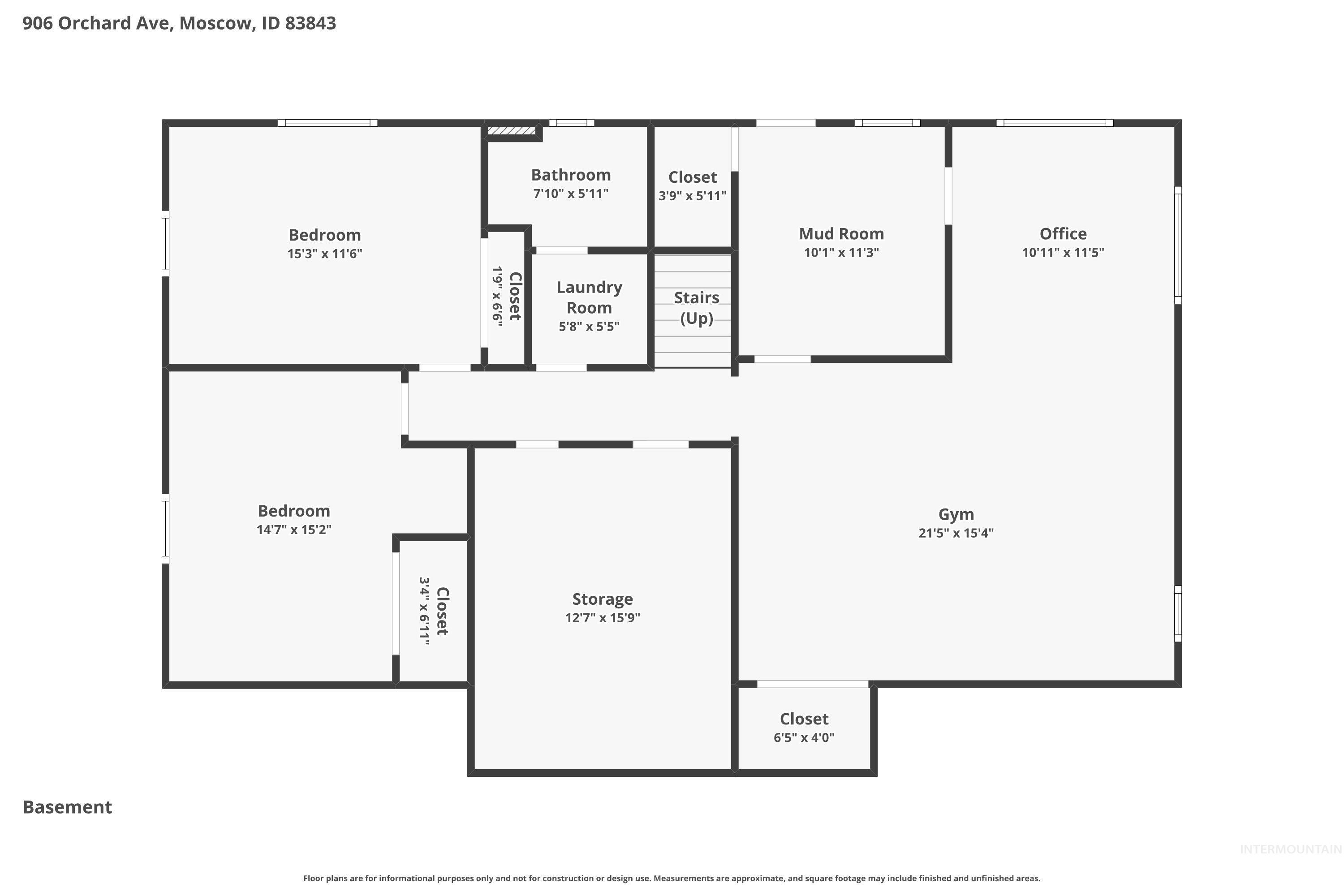 906 Orchard Ave., Moscow, Idaho 83843, 5 Bedrooms, 2 Bathrooms, Residential For Sale, Price $535,000,MLS 98984972