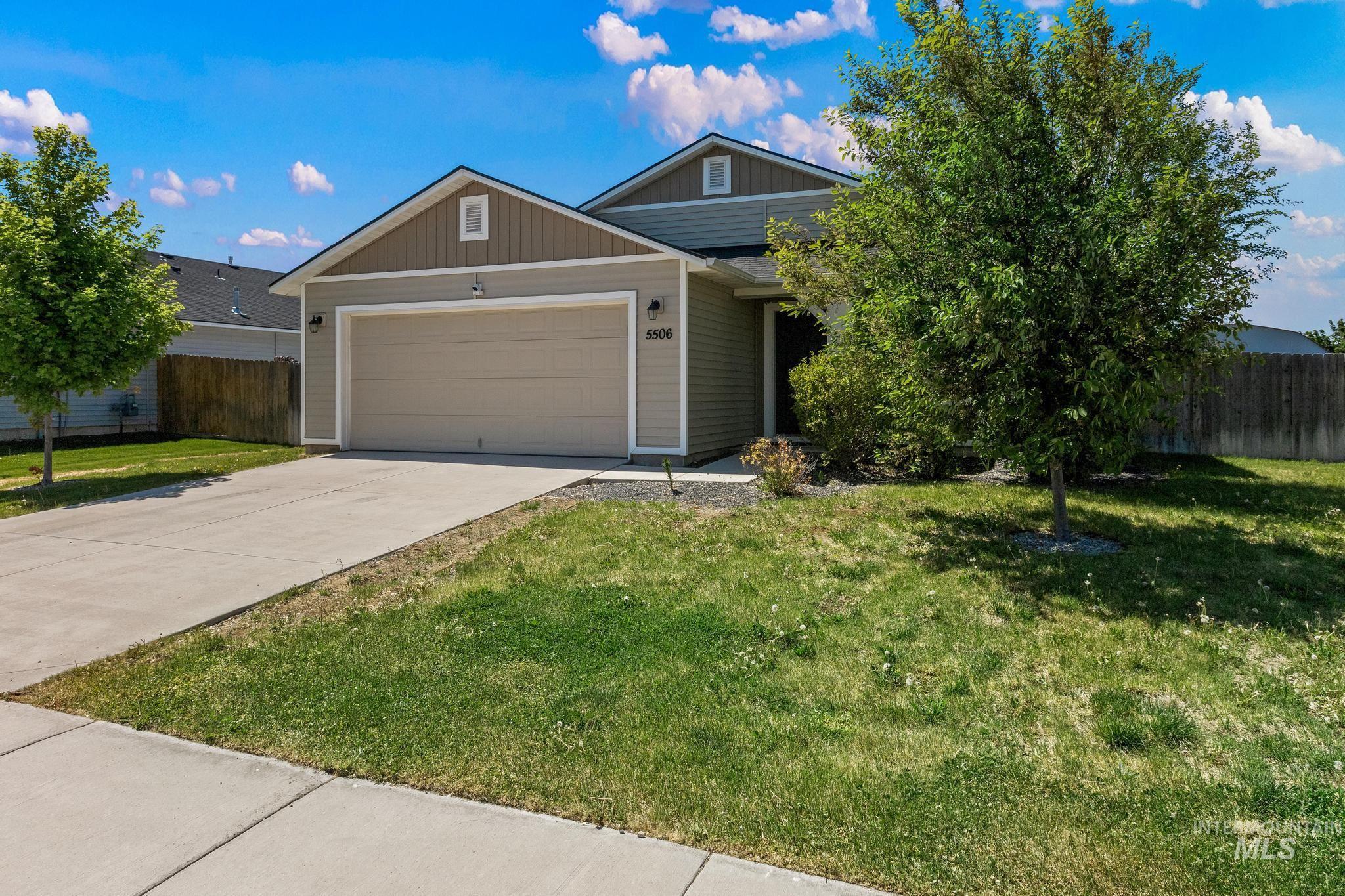 5506 Barkley Way, Caldwell, Idaho 83607, 3 Bedrooms, 2 Bathrooms, Residential For Sale, Price $369,900,MLS 98985005
