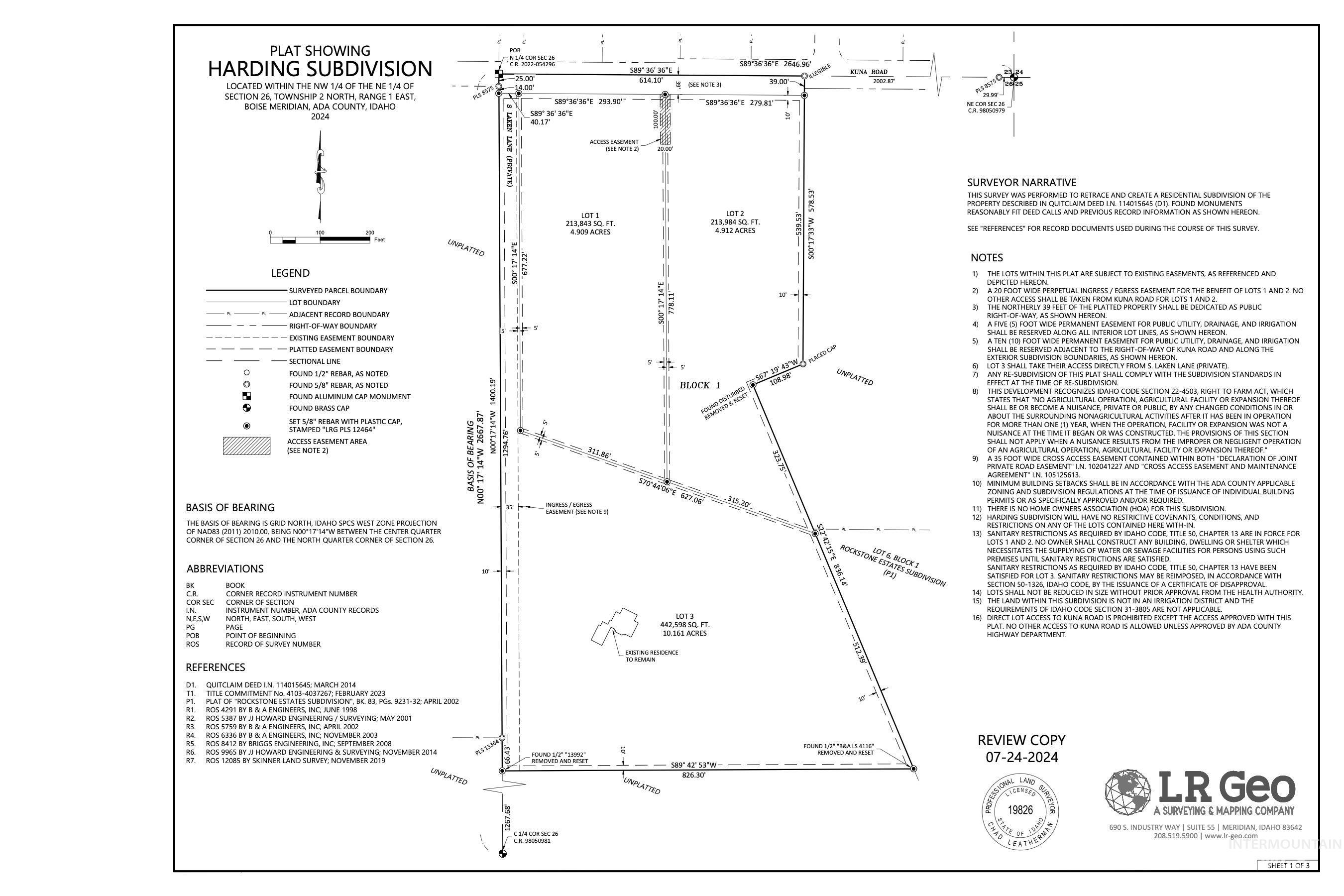 9661 W Kuna Rd., Kuna, Idaho 83634, Land For Sale, Price $459,900,MLS 98985028