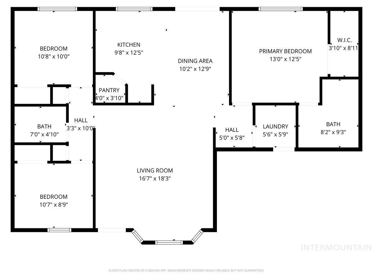 1020 Fox Brush St, Caldwell, Idaho 83607, 3 Bedrooms, 2 Bathrooms, Residential For Sale, Price $337,900,MLS 98985053