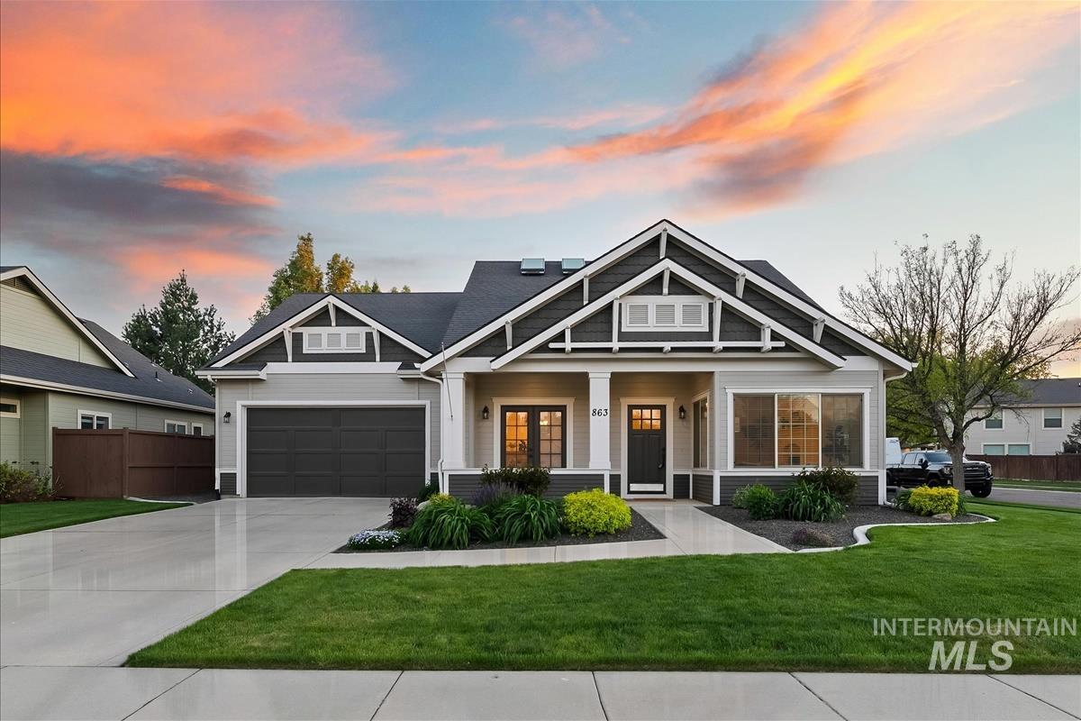 863 W Colbert St, Meridian, Idaho 83646, 3 Bedrooms, 2.5 Bathrooms, Residential For Sale, Price $634,900,MLS 98985060