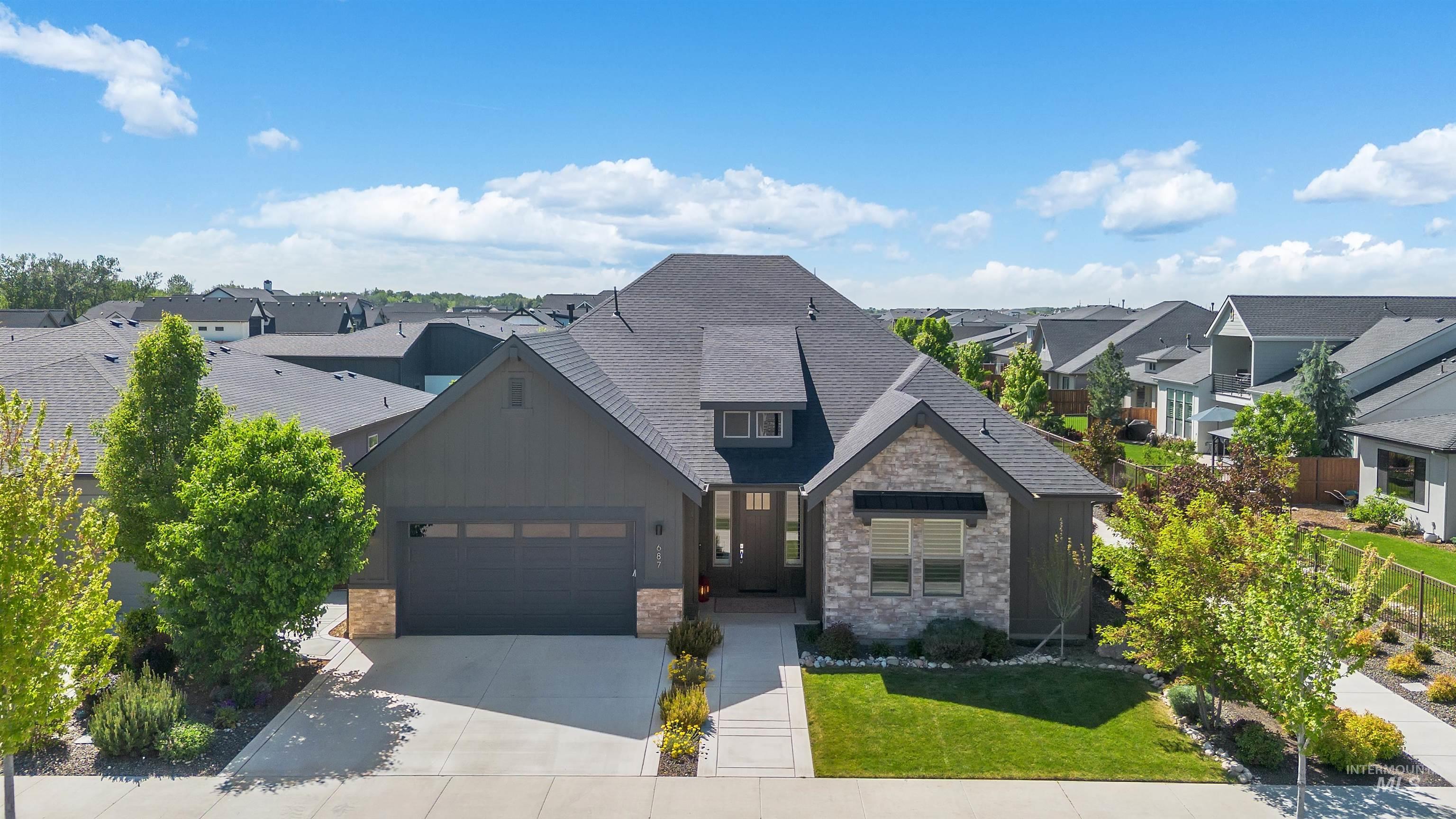 687 S Short Ln, Eagle, Idaho 83616-4103, 4 Bedrooms, 2.5 Bathrooms, Residential For Sale, Price $769,900, 98985087