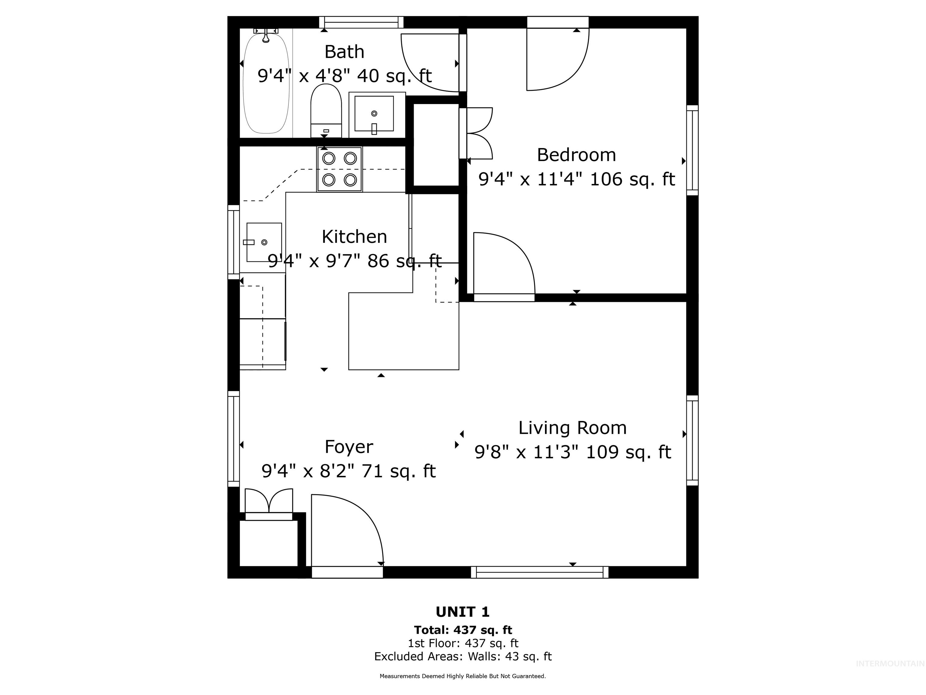 1629 S Shoshone Street, Boise, Idaho 83705, 1 Bedroom, 1 Bathroom, Residential Income For Sale, Price $775,000,MLS 98985164