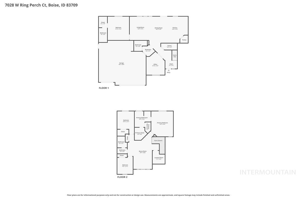 7028 W Ring Perch Court, Boise, Idaho 83709, 4 Bedrooms, 3.5 Bathrooms, Residential For Sale, Price $615,000,MLS 98985211