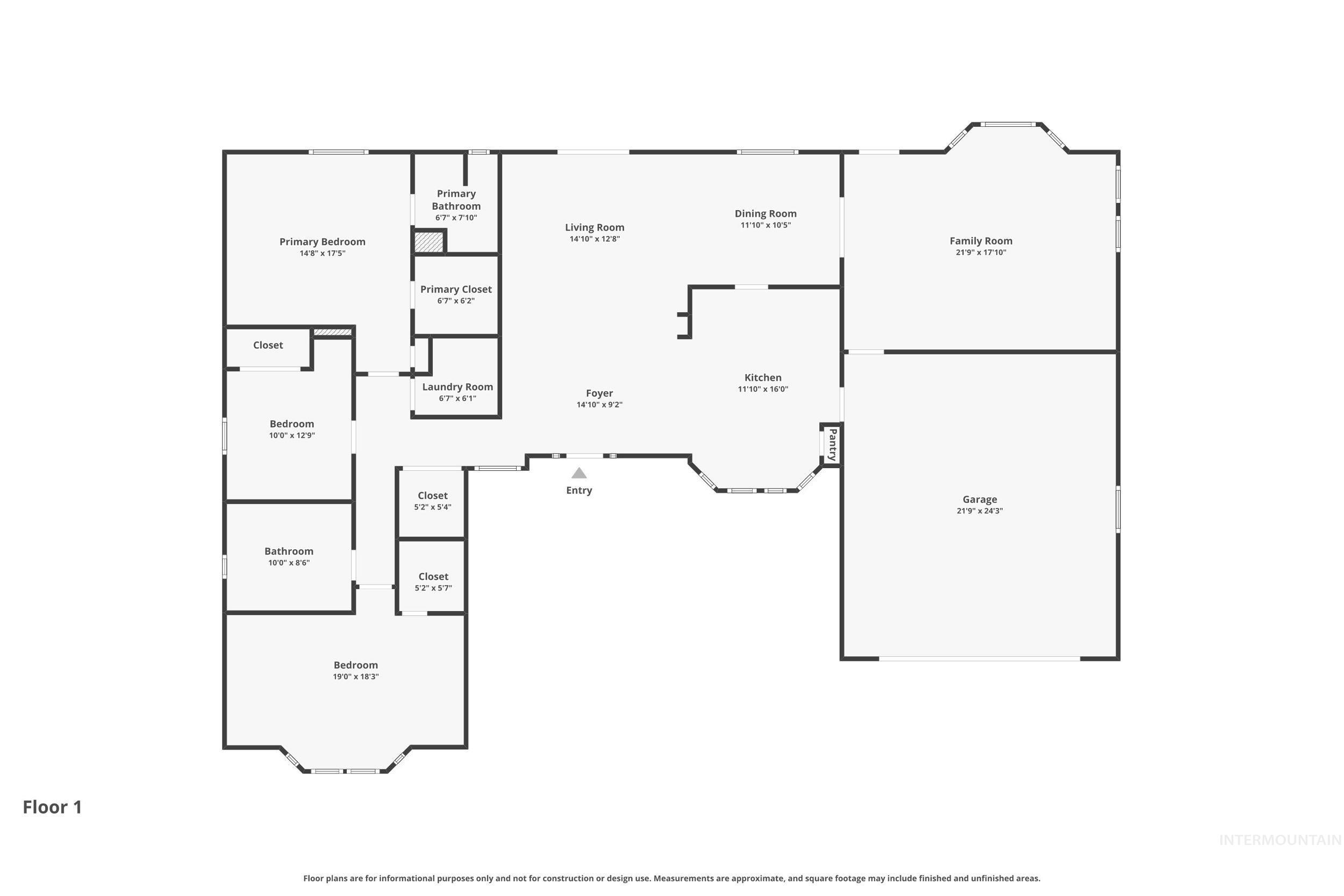 1825 N 6th E, Mountain Home, Idaho 83647, 3 Bedrooms, 2 Bathrooms, Residential For Sale, Price $400,000, 98985230