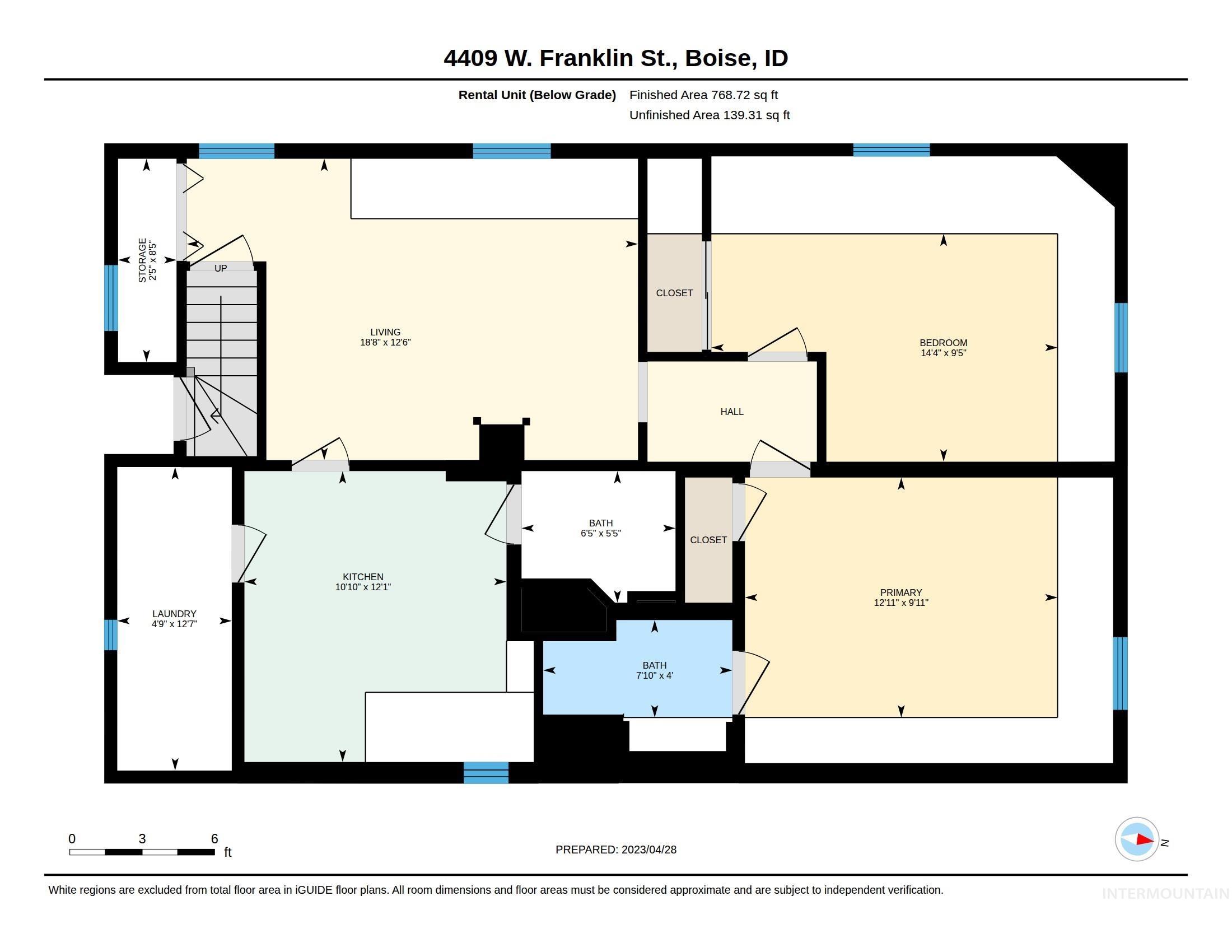 4409 W Franklin Rd, Boise, Idaho 83705-1337, 2 Bedrooms, 1 Bathroom, Residential Income For Sale, Price $598,400,MLS 98985291
