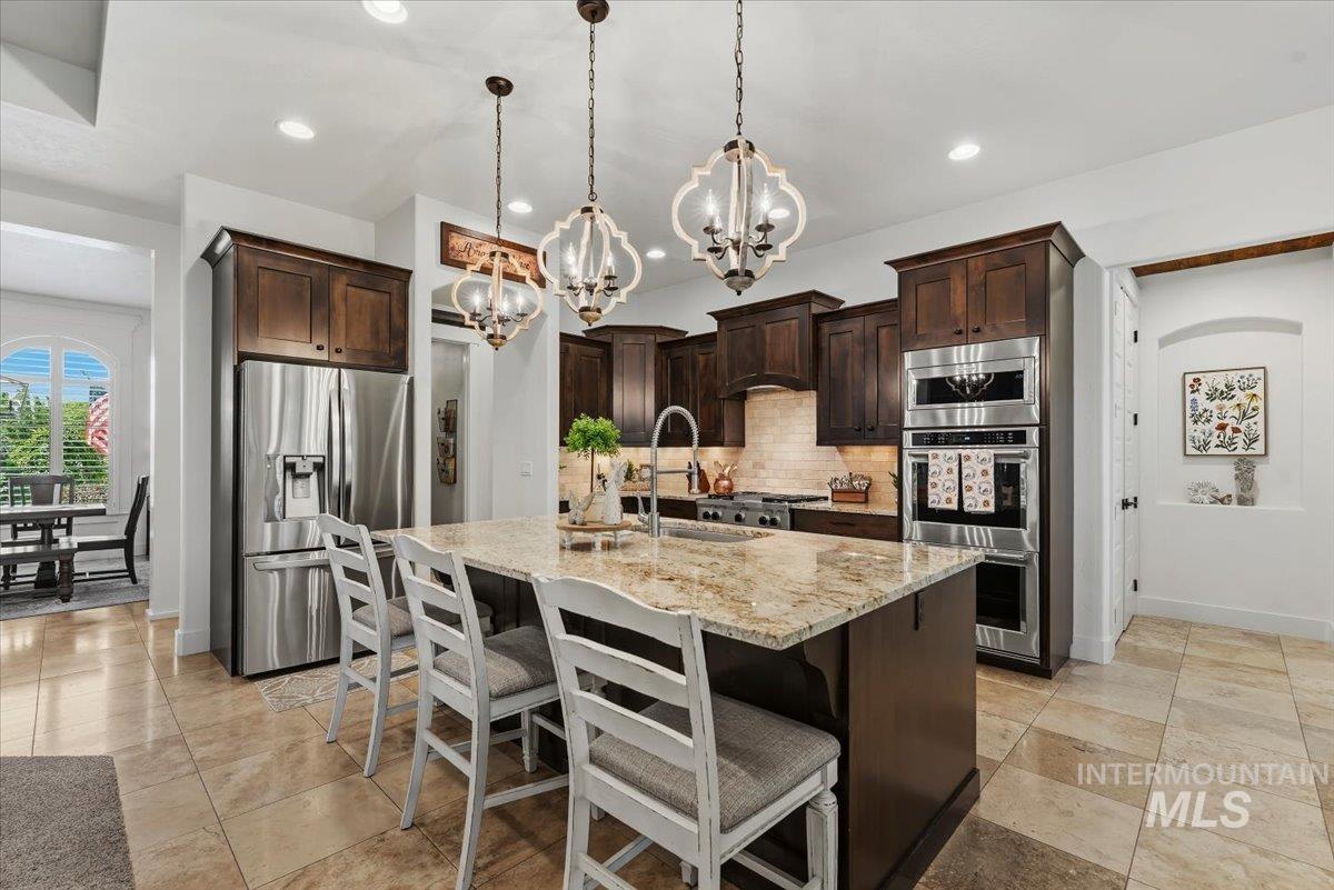 2036 N Bella Strada Way, Eagle, Idaho 83616-5219, 5 Bedrooms, 3.5 Bathrooms, Residential For Sale, Price $1,349,000,MLS 98985379