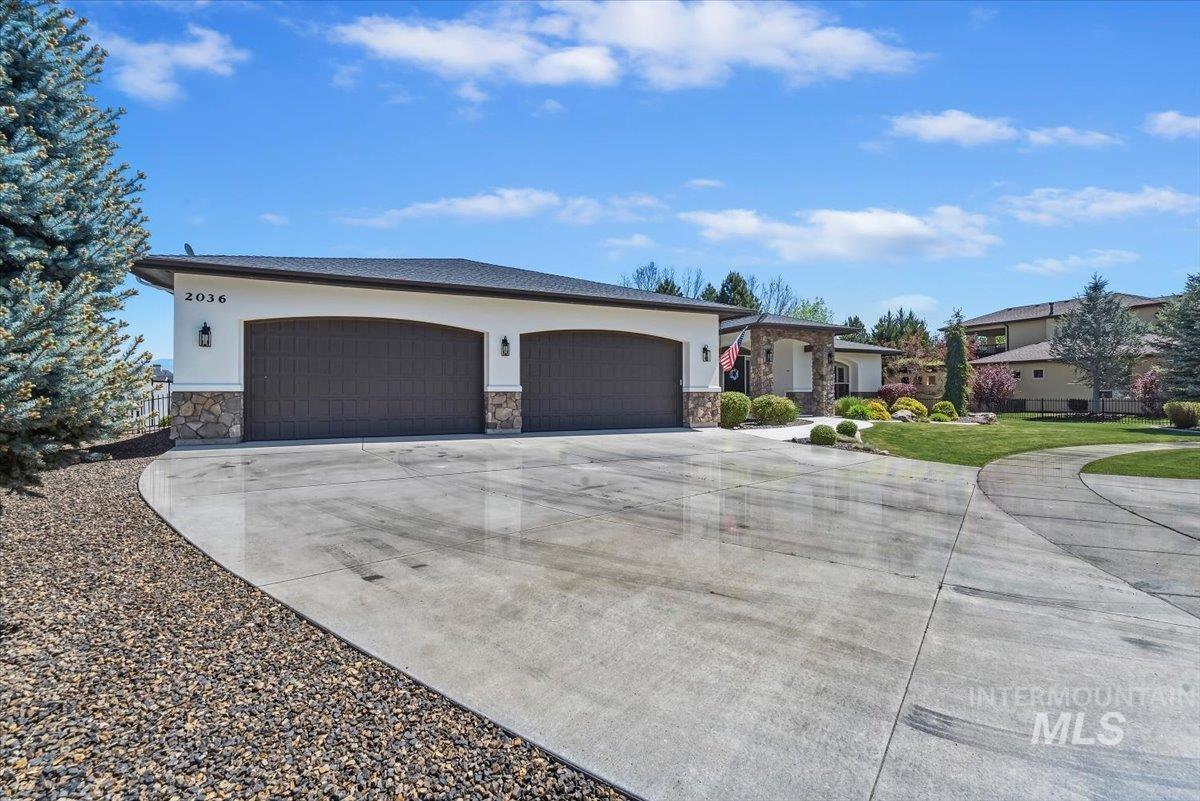 2036 N Bella Strada Way, Eagle, Idaho 83616-5219, 5 Bedrooms, 3.5 Bathrooms, Residential For Sale, Price $1,349,000, 98985379
