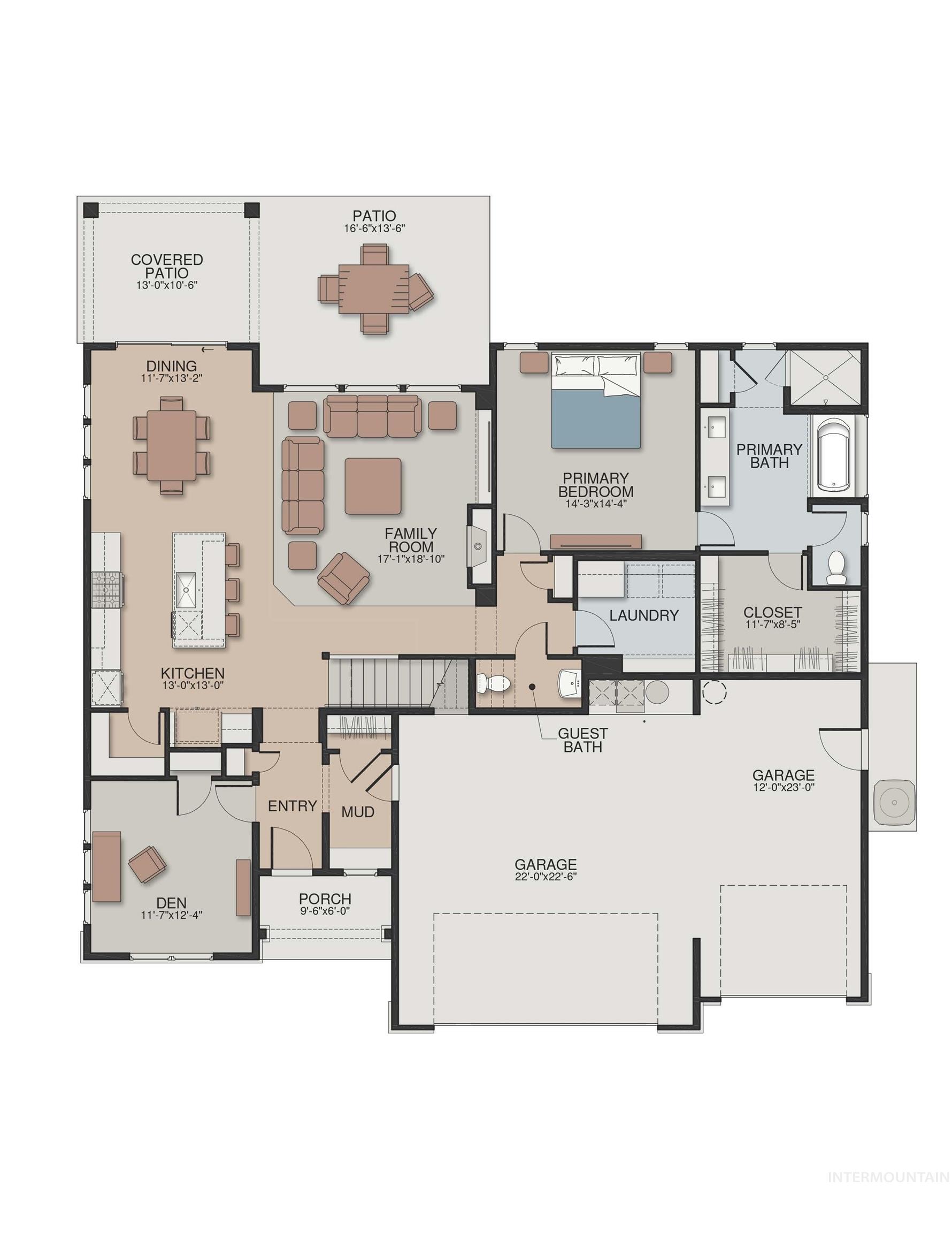 6852 S Utmost Way, Meridian, Idaho 83642, 4 Bedrooms, 3.5 Bathrooms, Residential For Sale, Price $865,000,MLS 98985430